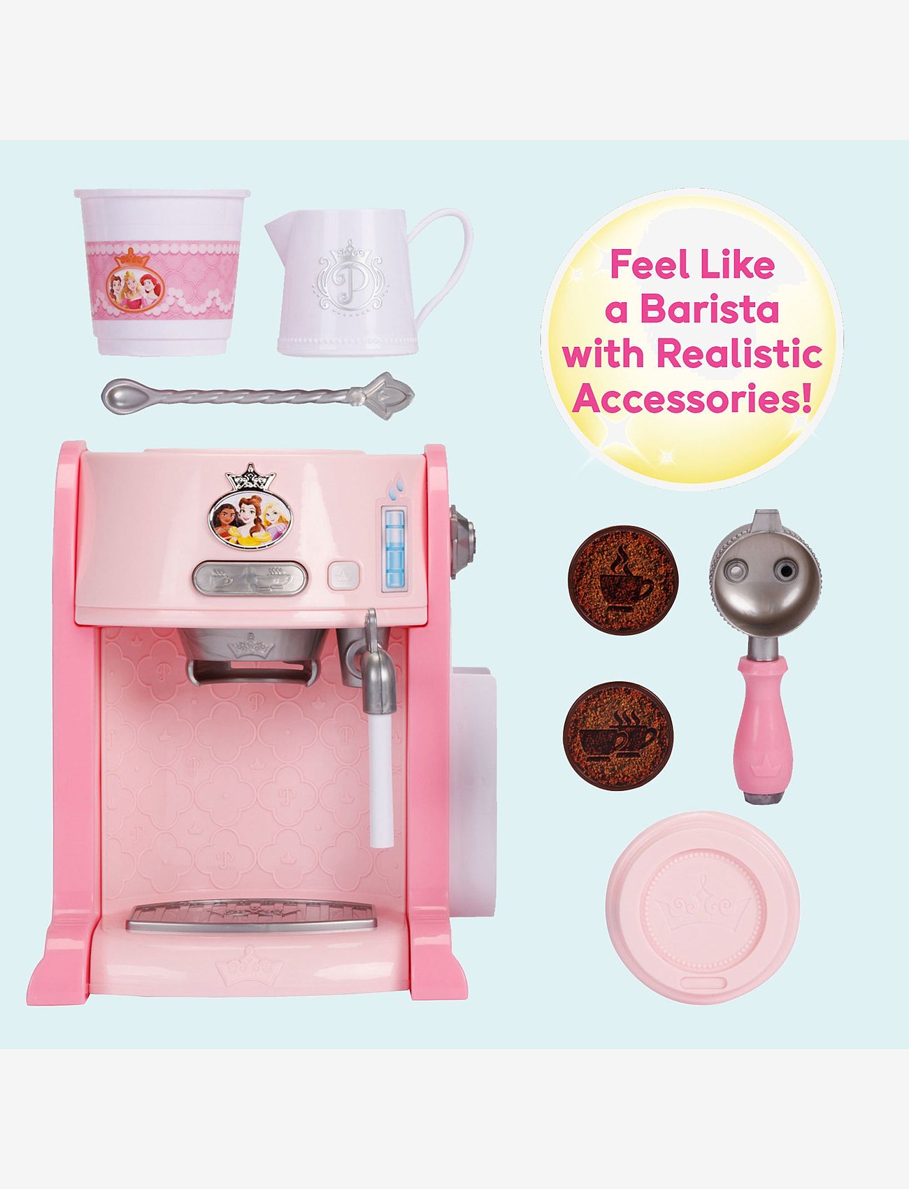 Prinsesser - Disney Princess Style Collection Gourmet Espresso Maker - kaffe- & tesett - pink - 5