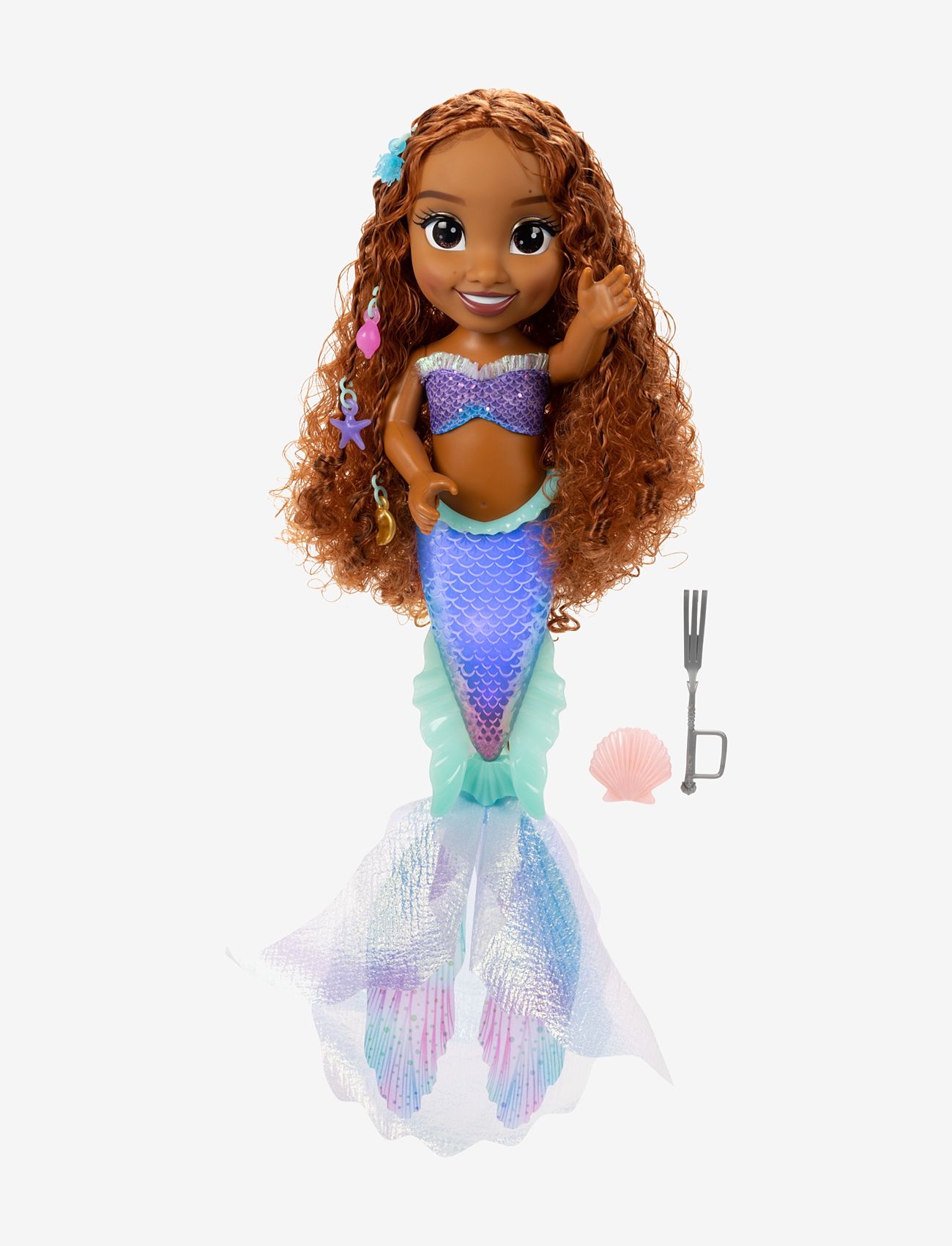 JAKKS - Disney The Little Mermaid - Ariel Feature Large Doll - blue - 2