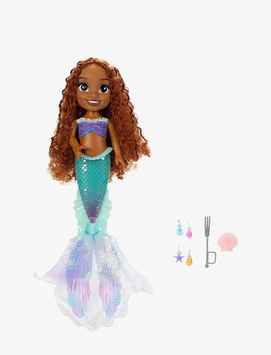 JAKKS - Disney The Little Mermaid - Ariel Feature Large Doll - blue - 3