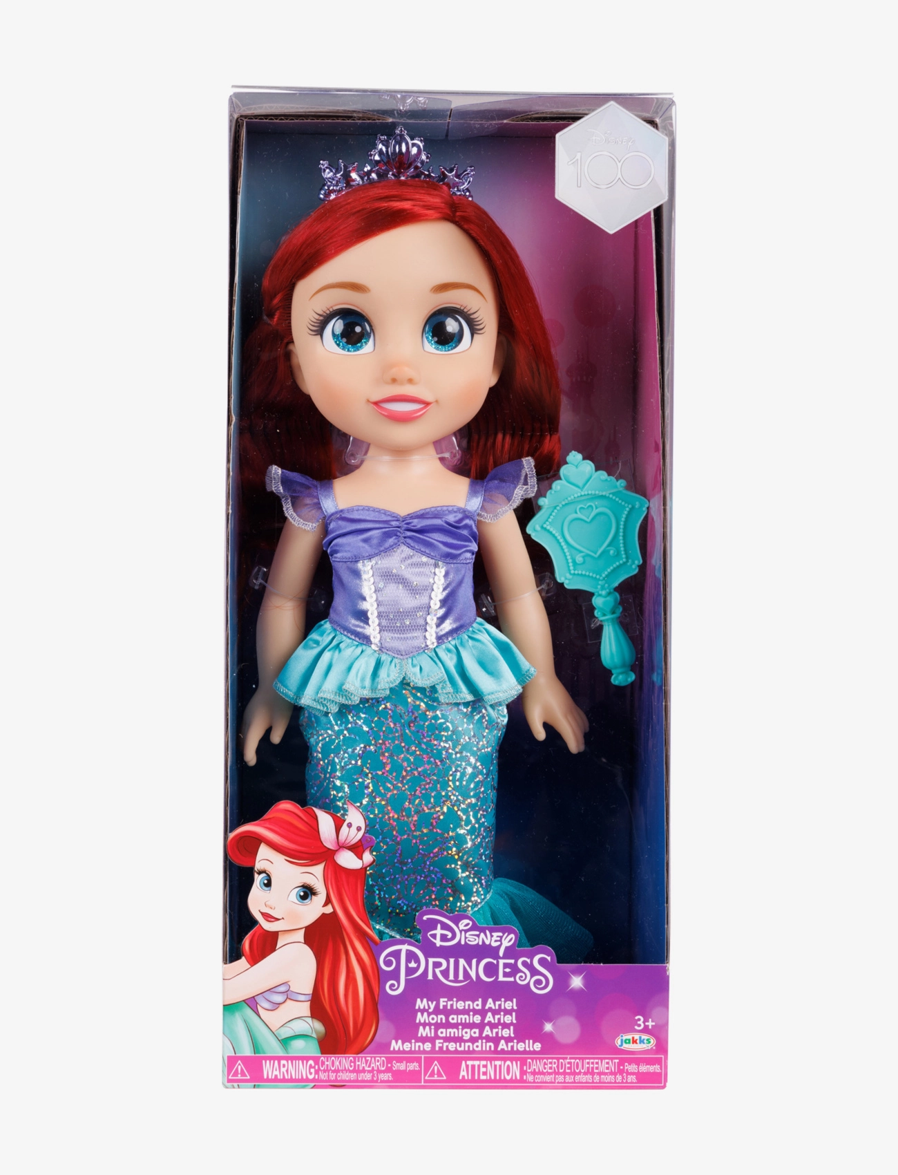 Princesses - Disney Princess Core Large 38cm. Ariel Doll - dukker - blue - 3