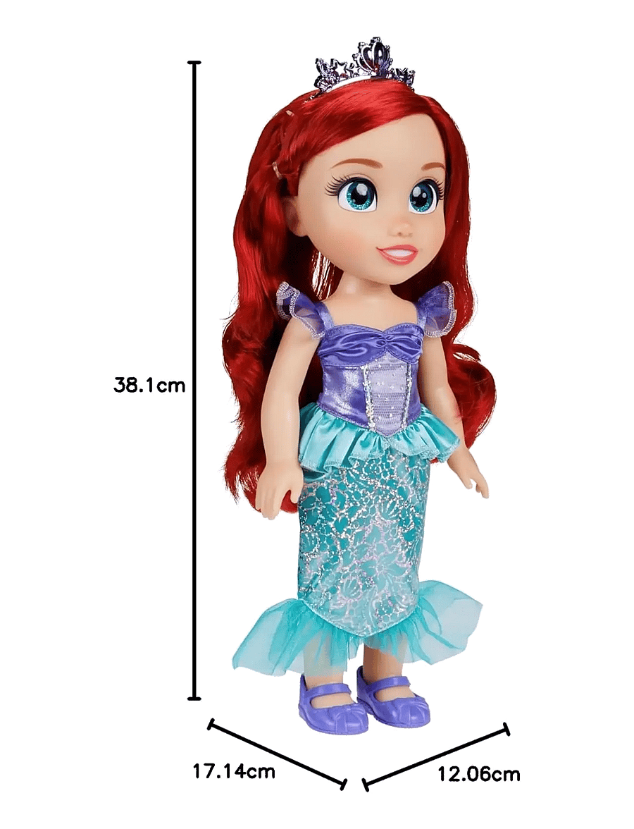 Princeses - Disney Princess Core Large 38cm. Ariel Doll - lelles - blue - 4