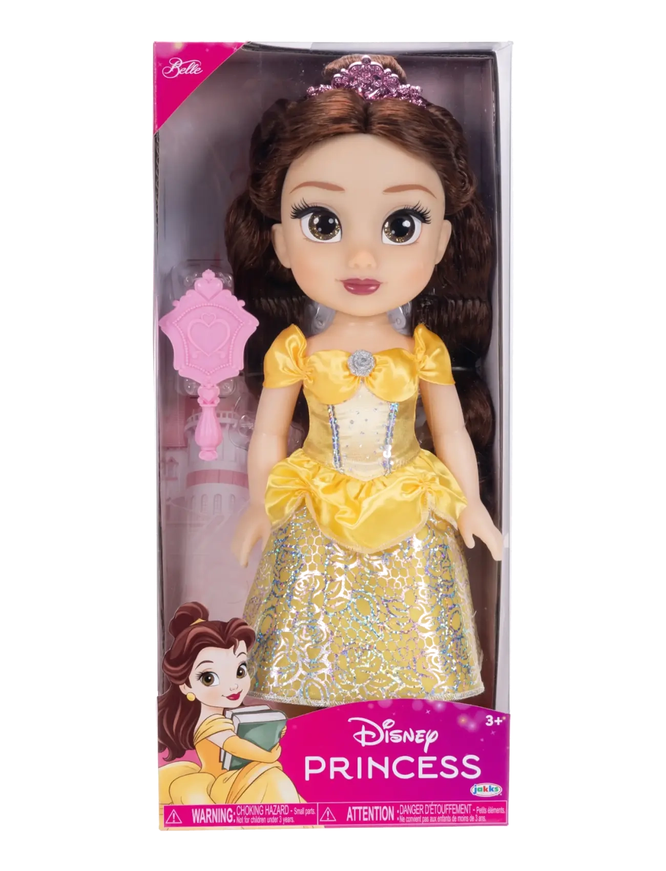 Prinsessat - Disney Princess Core Large 38cm. Belle Doll - nuket - yellow - 2