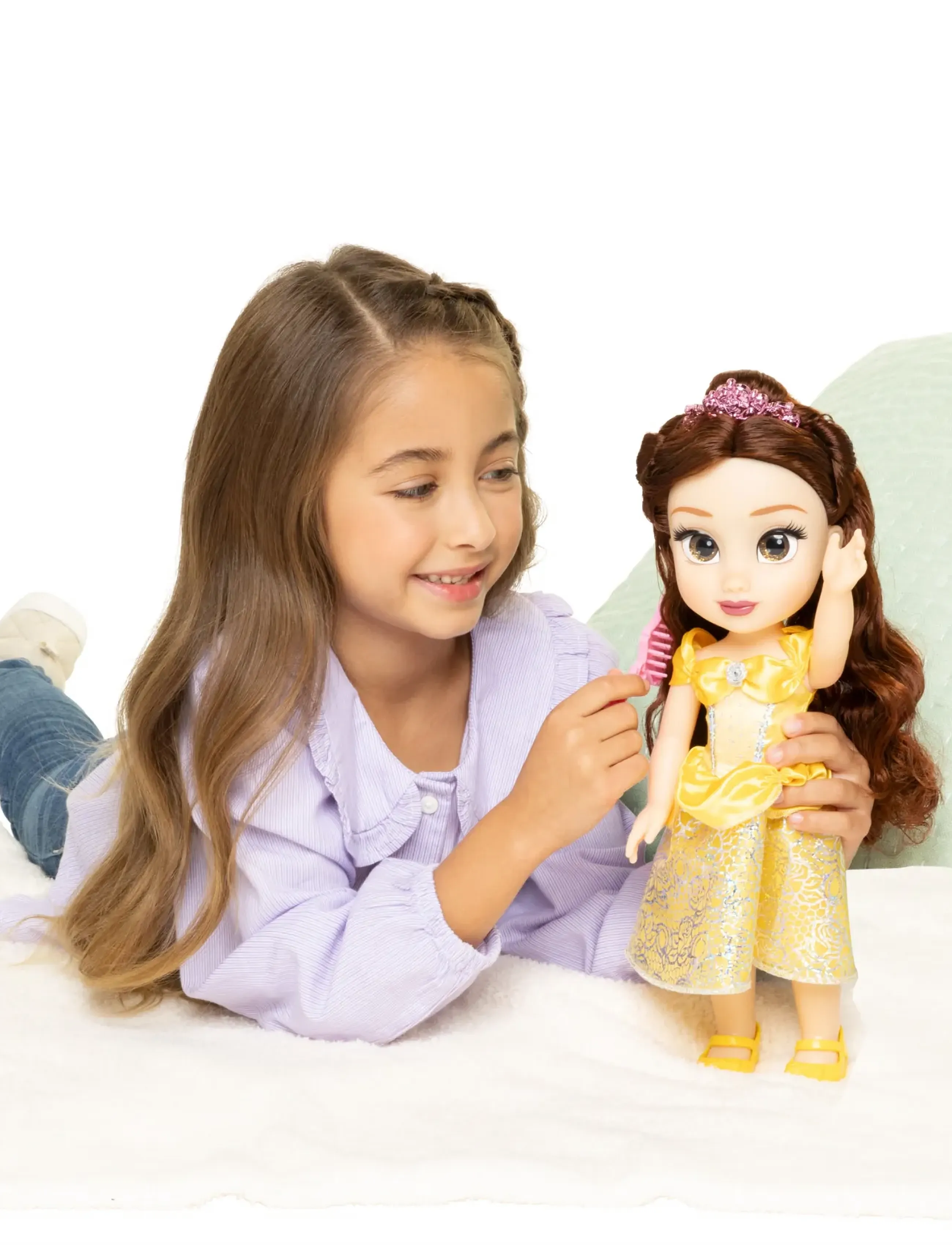 Prinsessat - Disney Princess Core Large 38cm. Belle Doll - nuket - yellow - 0