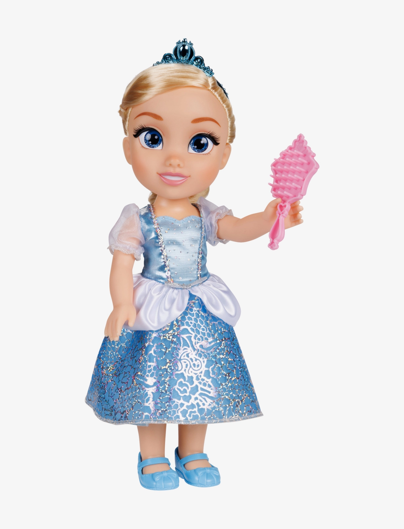 JAKKS Disney Princess Core Large 38Cm. Cinderella Doll Blau - 38 Cm - Kinder