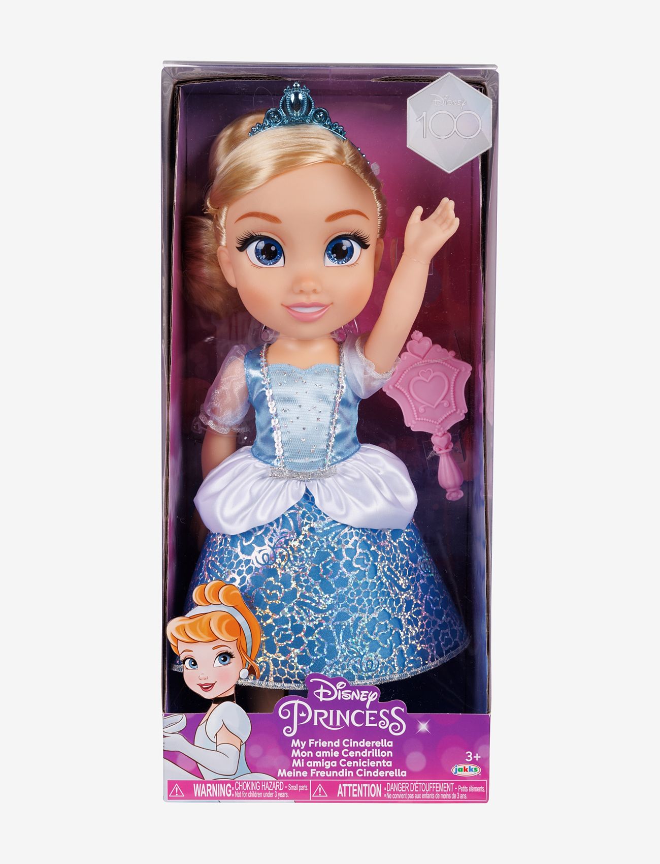 JAKKS - Disney Princess Core Large 38cm. Cinderella Doll - dockor - blue - 2