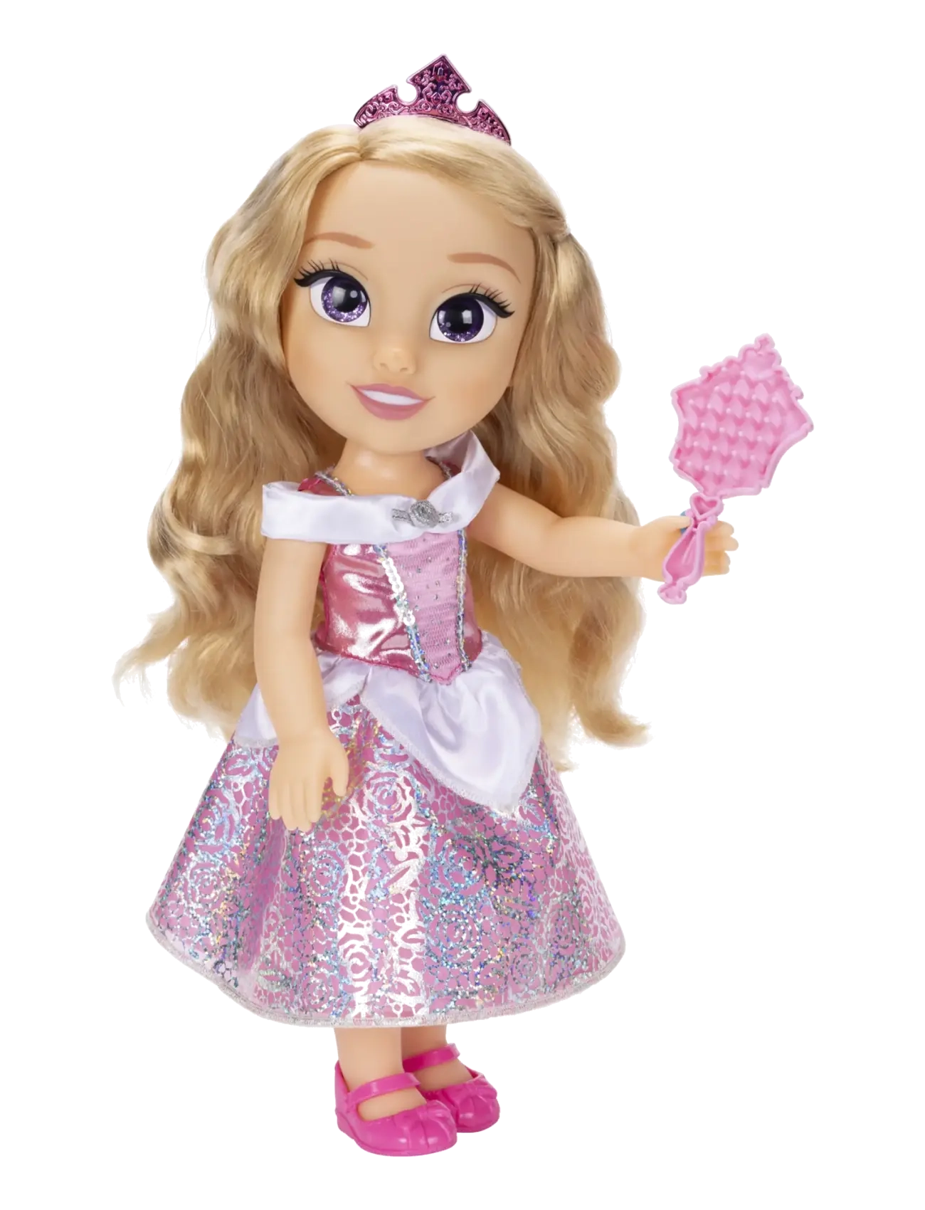 Princesses Disney Princess Core Large 38Cm. Aurora Doll, 38 cm, Dolls & Accessories, Rosa - Dolls, Kinder