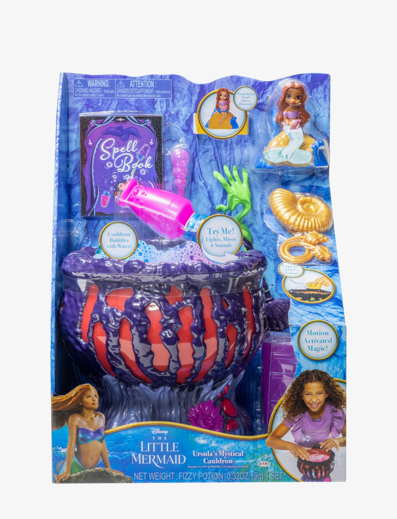 JAKKS - Disney The Little Mermaid - Ursula's Magic Cauldron - blue - 3