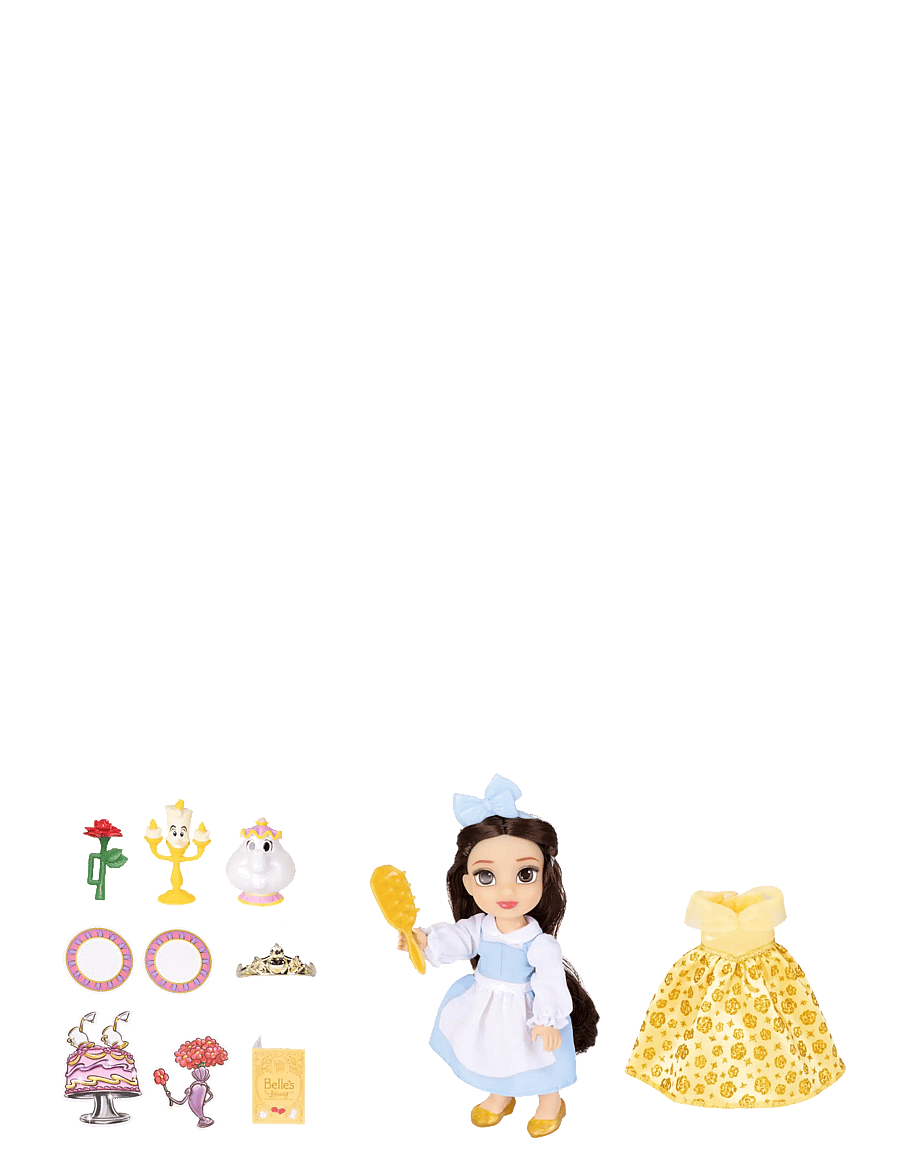 Prinzessinnen - Disney Princess Be Our Guest Belle Doll - multicoloured - 0