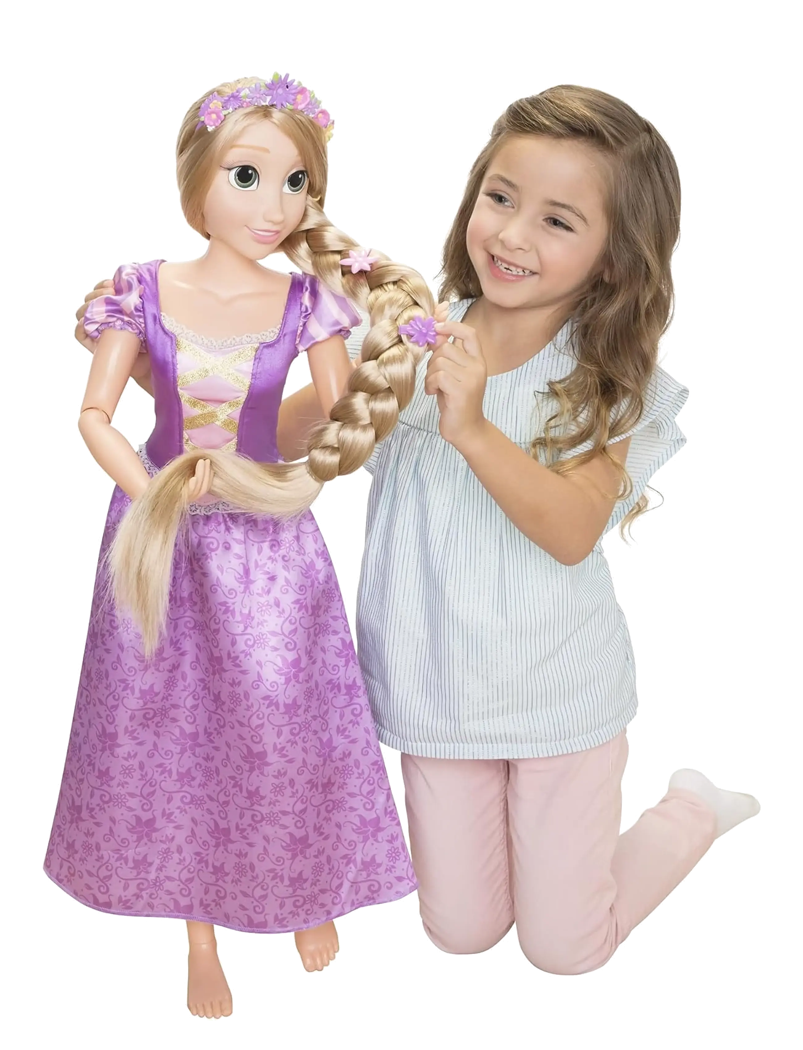 Princesses Disney Princess 80Cm. Playdate Rapunzel, One Size, Dolls & Accessories, Lila - Dolls, Kinder