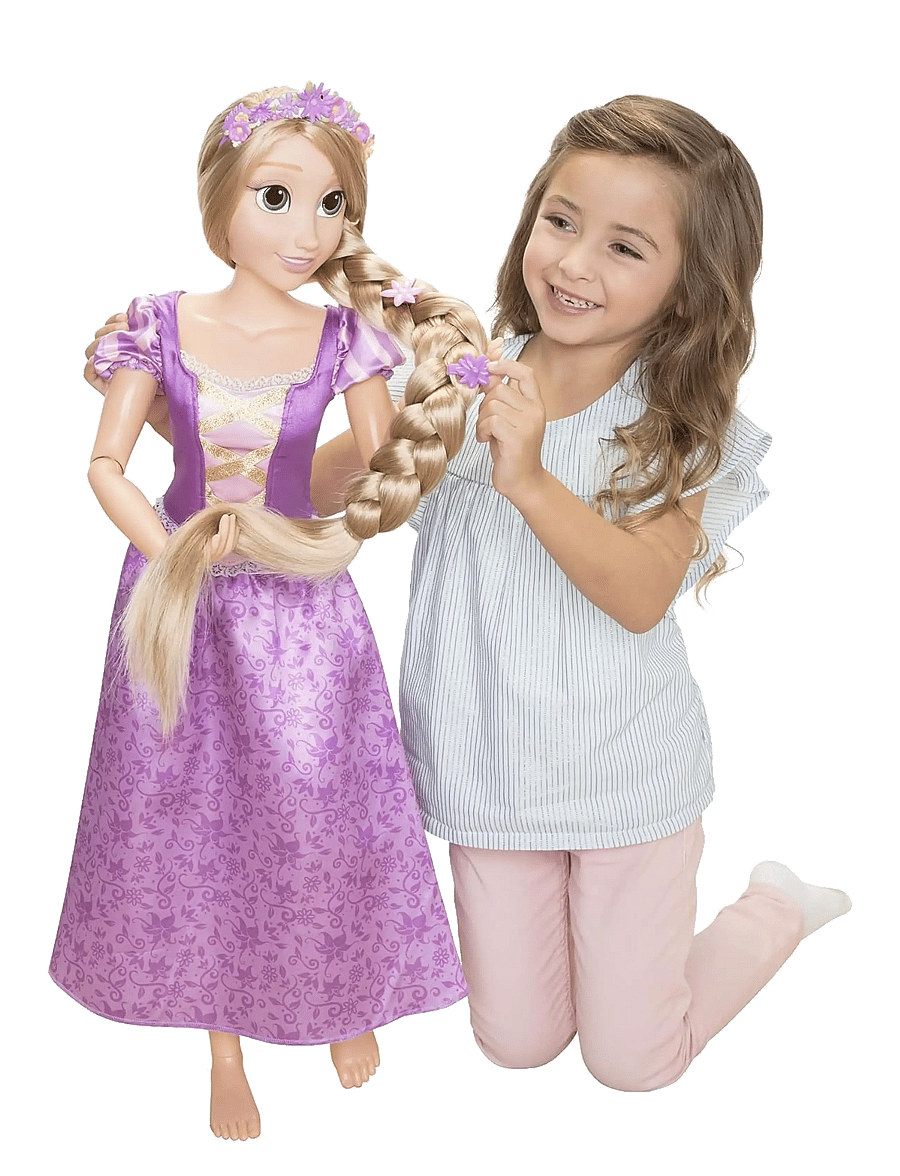 Prinzessinnen - Disney Princess 80cm. Playdate Rapunzel - puppen - multicoloured - 4