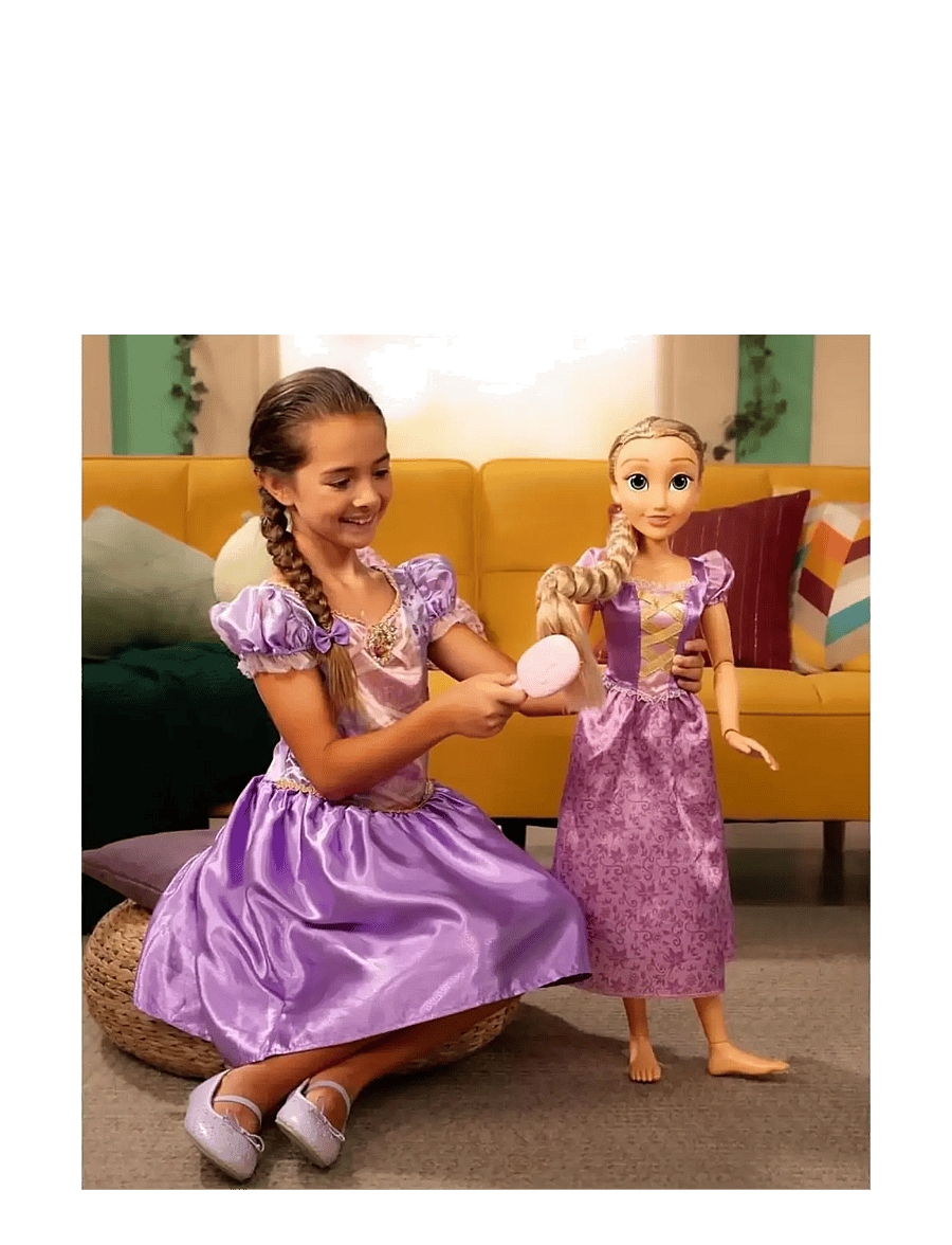 Prinzessinnen - Disney Princess 80cm. Playdate Rapunzel - puppen - multicoloured - 5