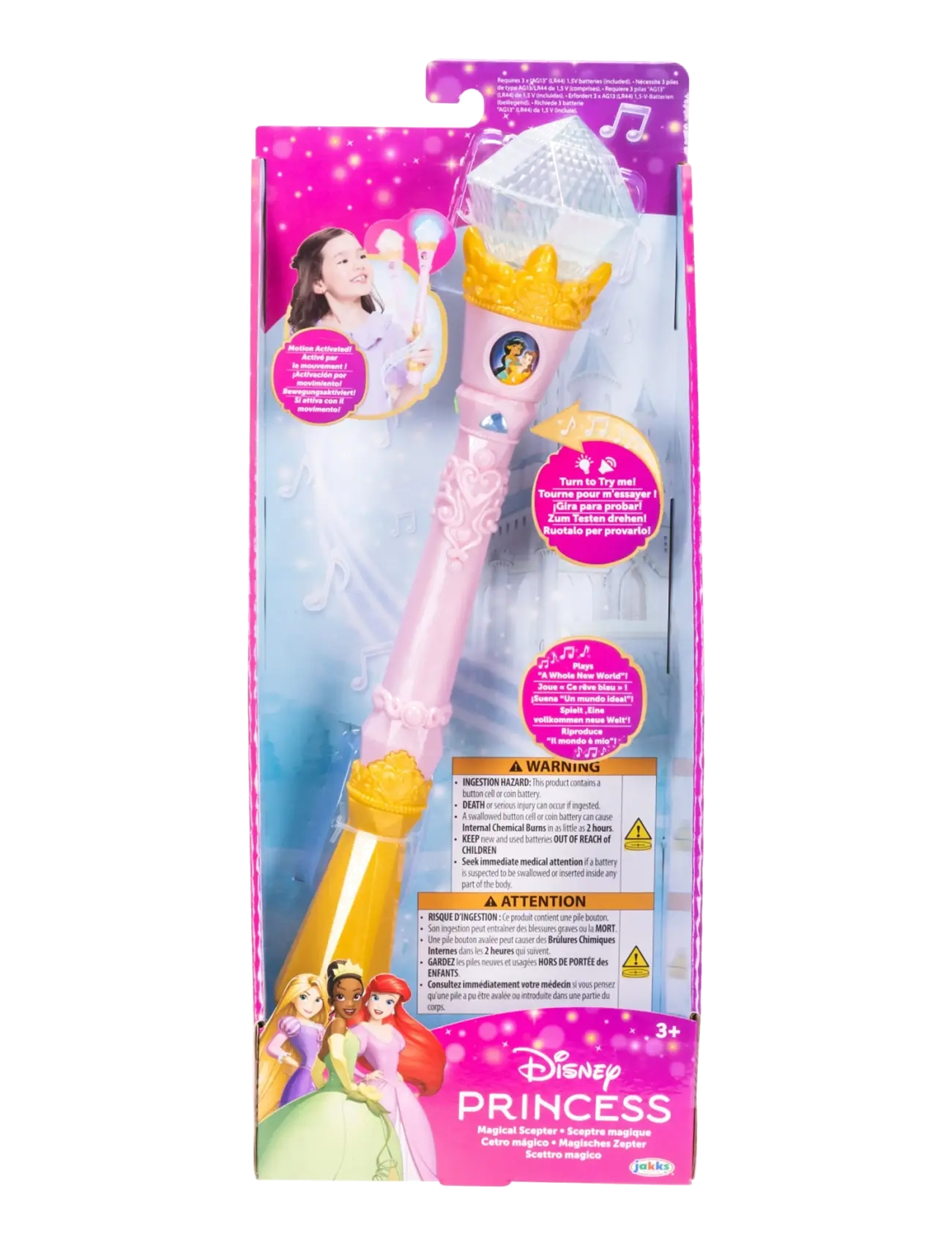 Prinzessinnen - Disney Princess "Create Your World" Magic Scepter - multicoloured - 5