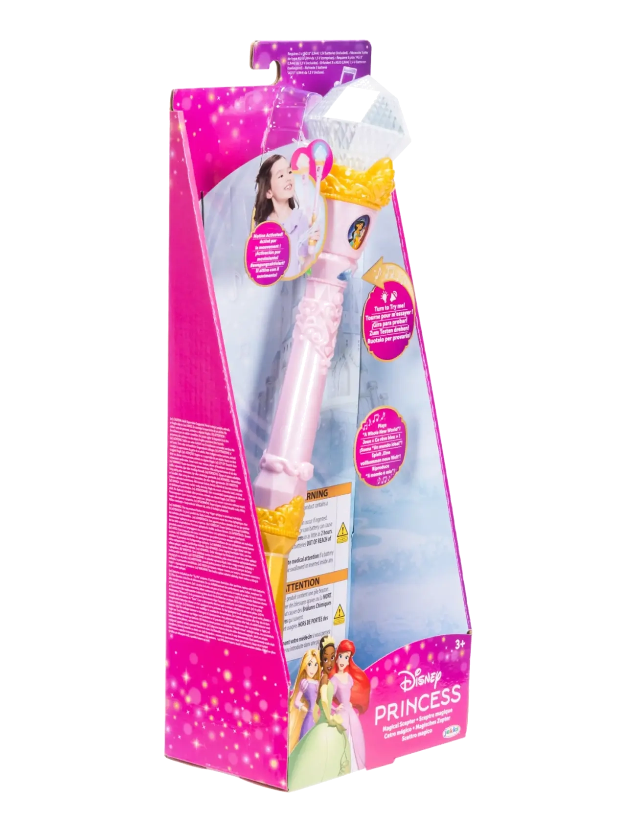 JAKKS - Disney Princess "Create Your World" Magic Scepter - kostüm-zubehör - multicoloured - 5