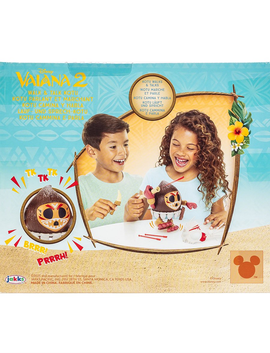 Prinzessinnen - Disney Vaiana 2 - Walk & Talk Kotu 15cm - multicoloured - 0