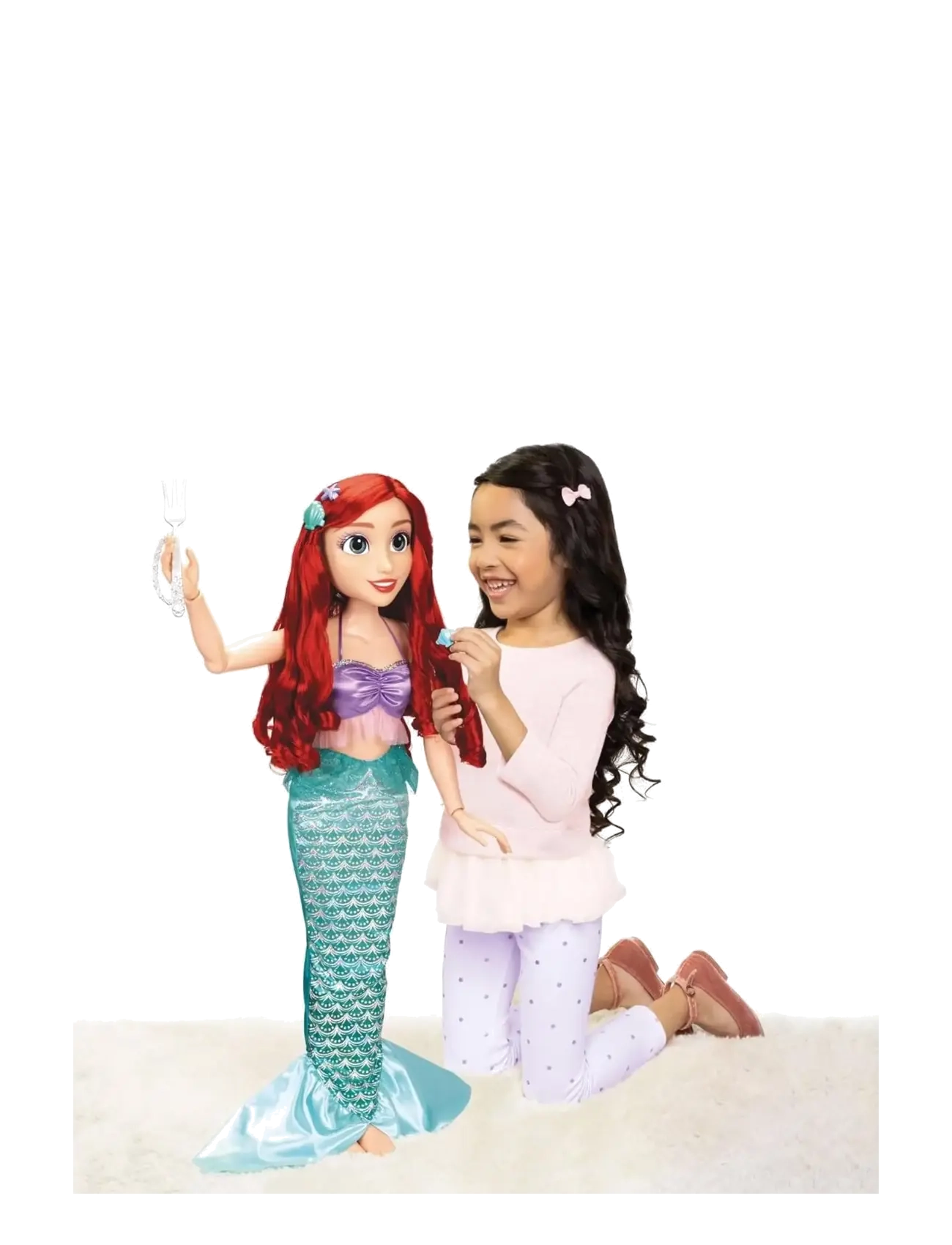 Prinzessinnen - Disney Princess Playdate Ariel Doll 80cm. - Brush Only - puppen - multicoloured - 2