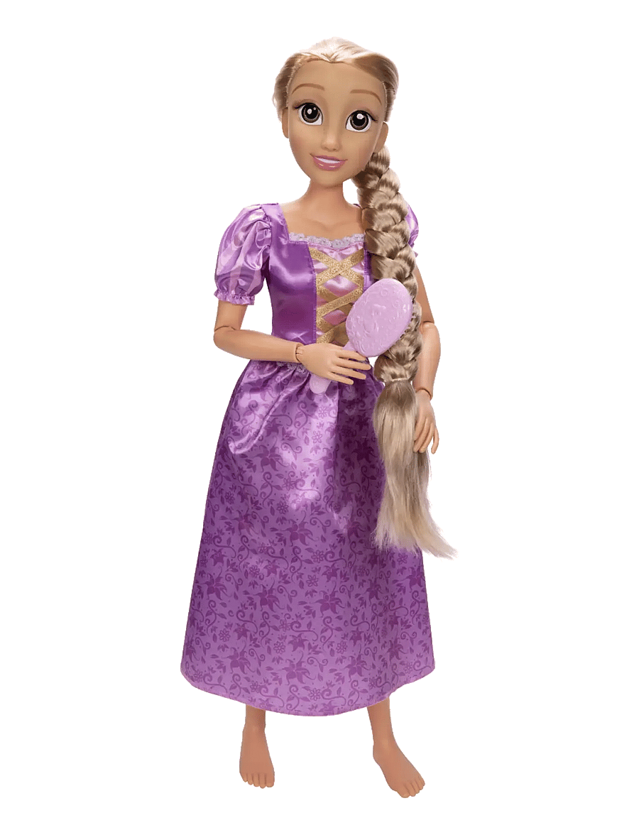 Prinzessinnen - Disney Princess Playdate Rapunzel Doll 80cm. - Brush Only - puppen - multicoloured - 1