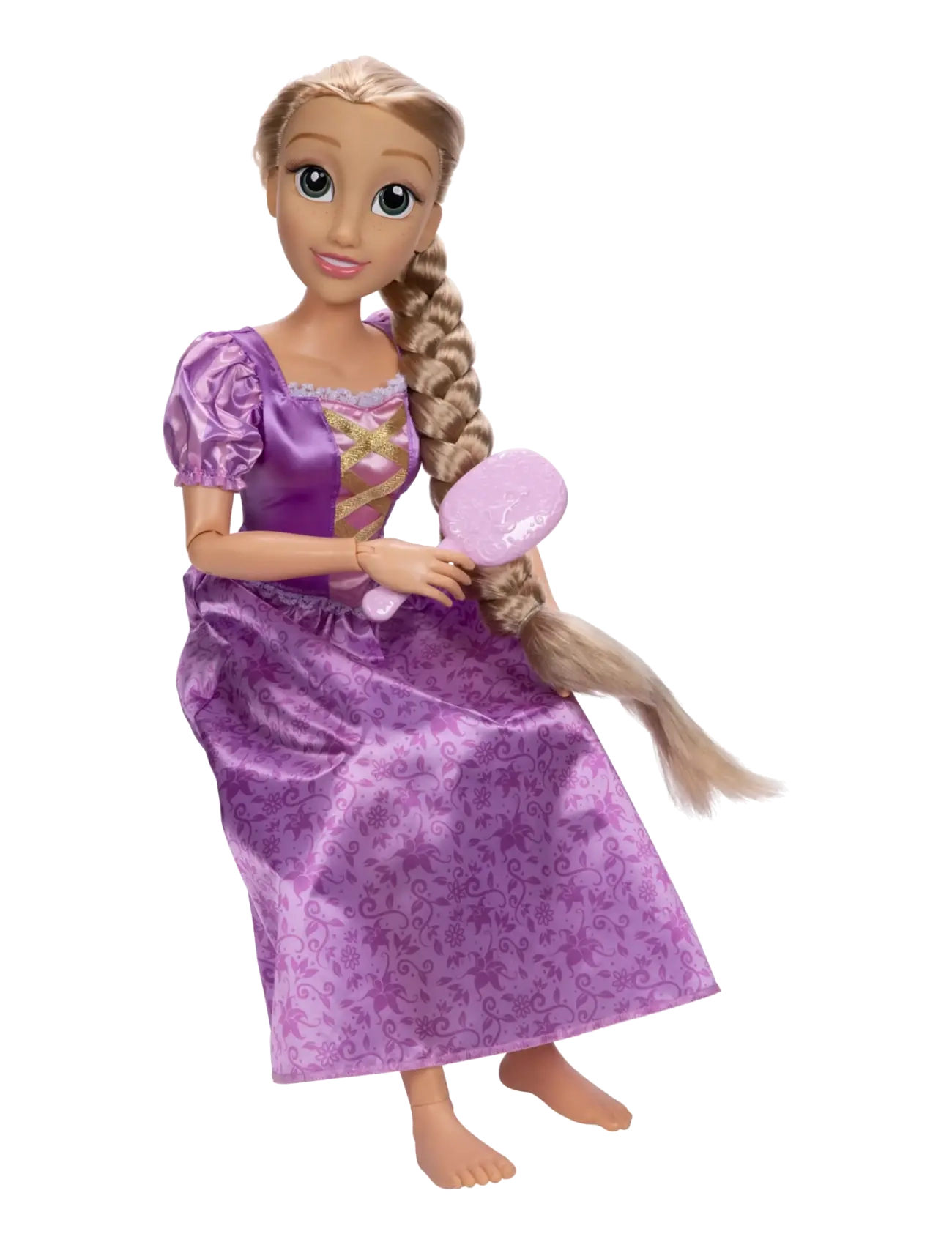 Prinzessinnen - Disney Princess Playdate Rapunzel Doll 80cm. - Brush Only - puppen - multicoloured - 2