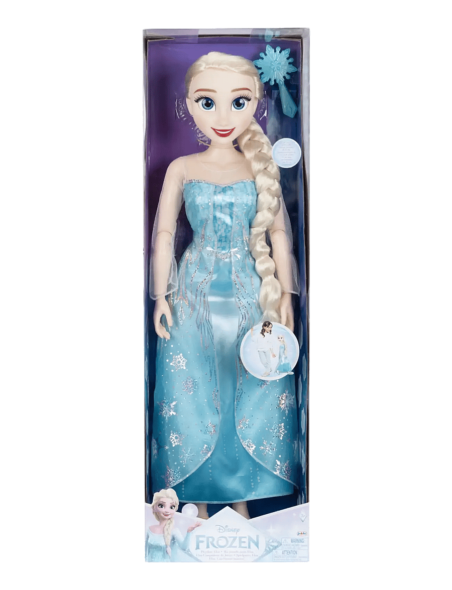 Die Eiskönigin - Frozen Playdate Elsa 80cm. - Brush Only - puppen - multicoloured - 0