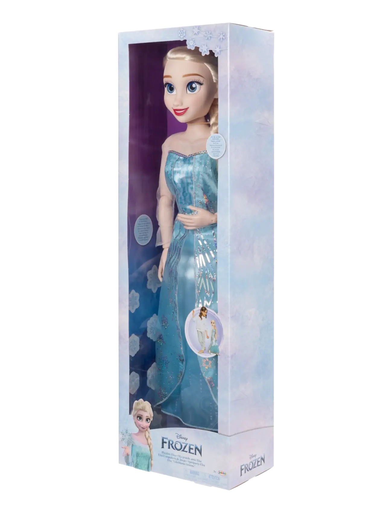 Die Eiskönigin - Frozen Playdate Elsa 80cm. - Brush Only - puppen - multicoloured - 1