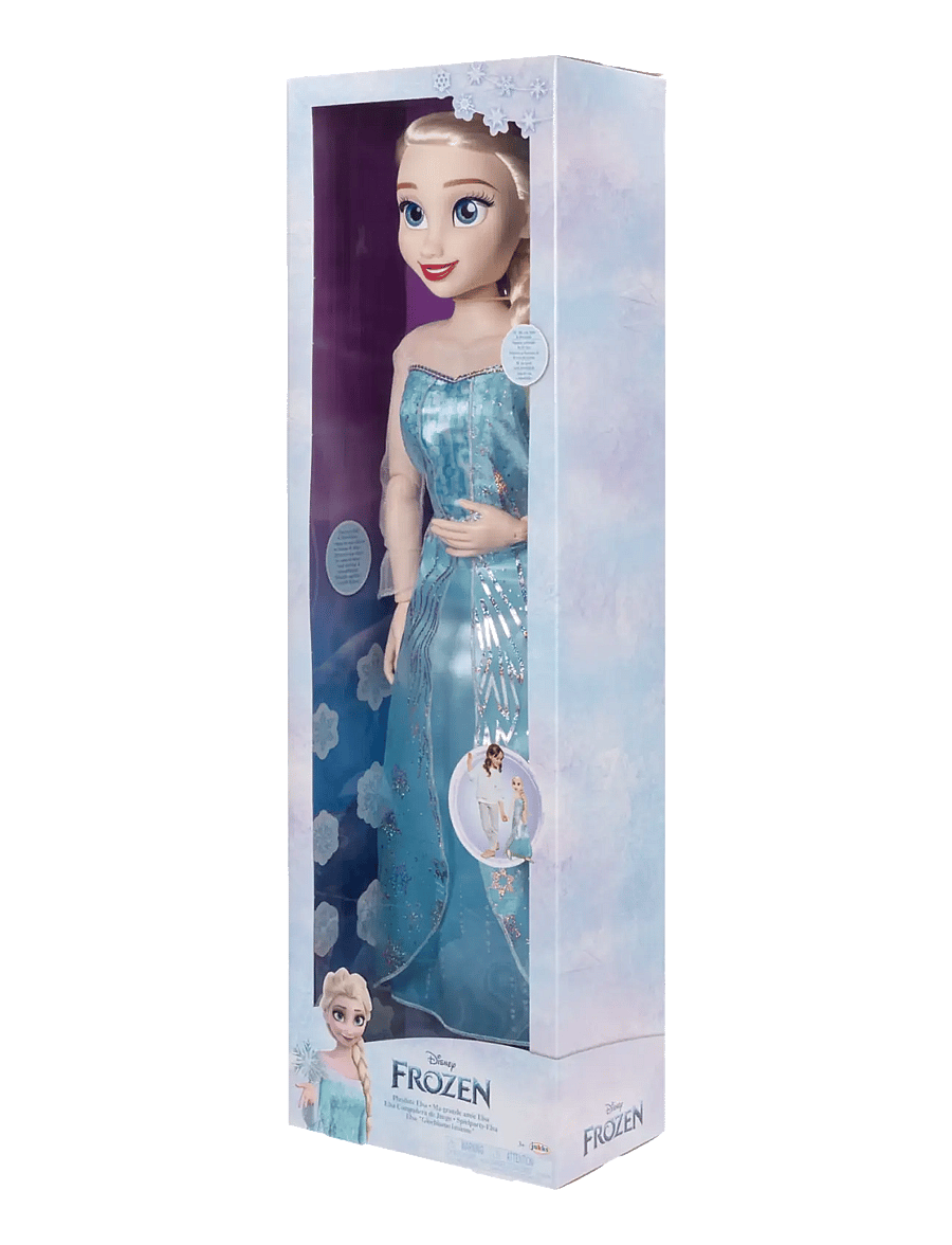 Die Eiskönigin - Frozen Playdate Elsa 80cm. - Brush Only - puppen - multicoloured - 1