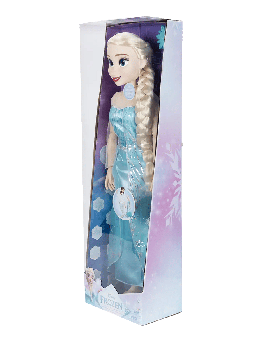Die Eiskönigin - Frozen Playdate Elsa 80cm. - Brush Only - puppen - multicoloured - 3