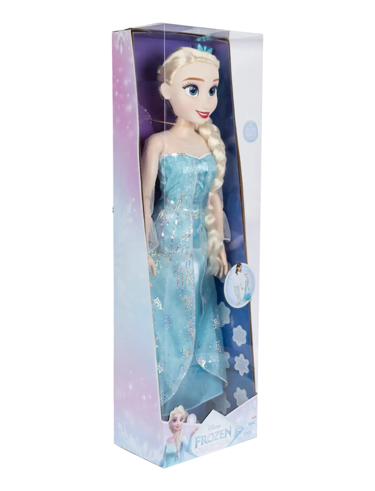 Die Eiskönigin - Frozen Playdate Elsa 80cm. - Brush Only - puppen - multicoloured - 4