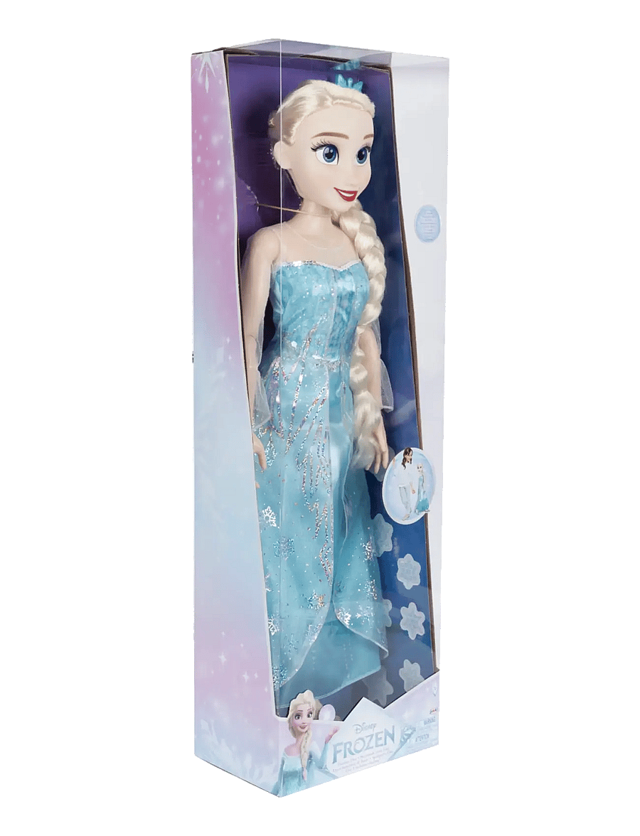 Die Eiskönigin - Frozen Playdate Elsa 80cm. - Brush Only - puppen - multicoloured - 4
