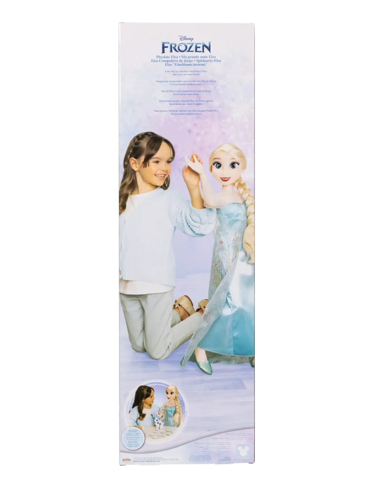 Die Eiskönigin - Frozen Playdate Elsa 80cm. - Brush Only - puppen - multicoloured - 5