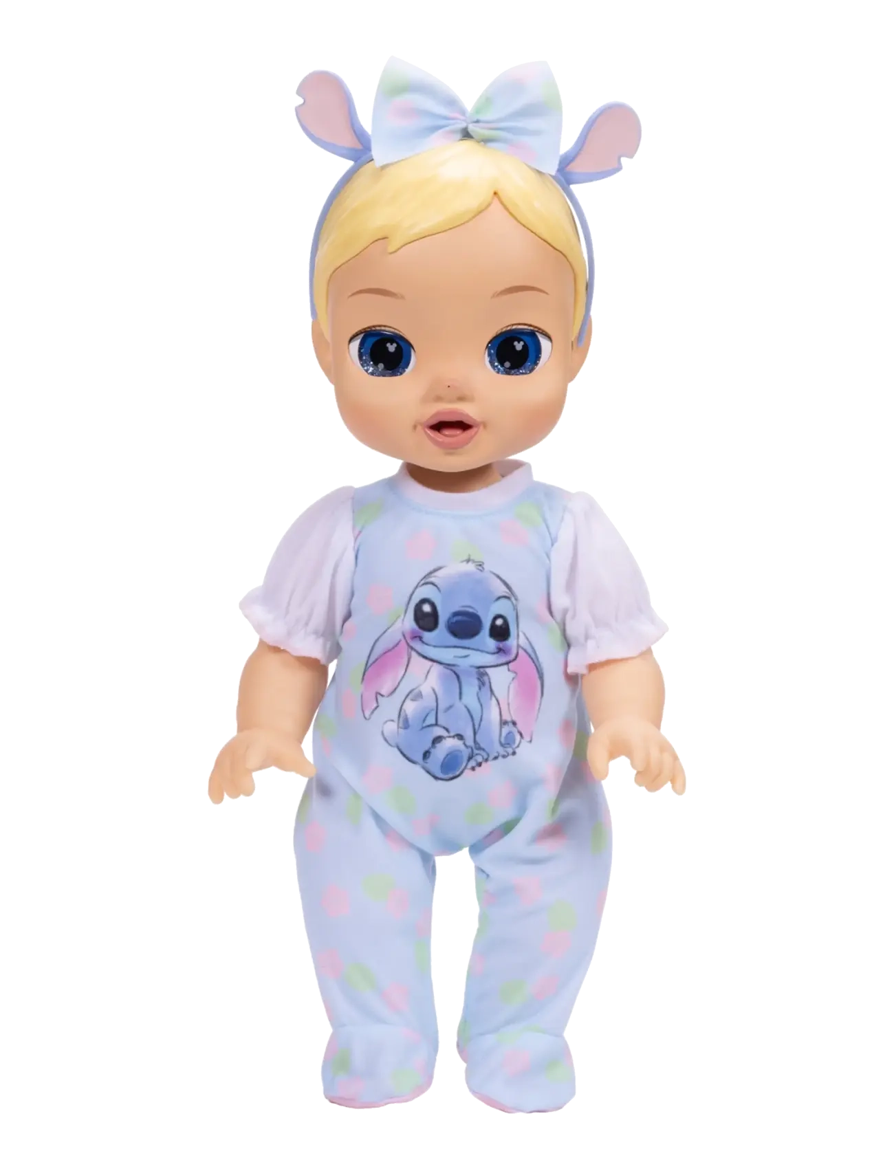 JAKKS Disney Darlings - Deluxe Feature Doll : Stitch Caucasian (Blonde molded hair, blue-eyed) - Über 50€ - MULTICOLOURED / blue