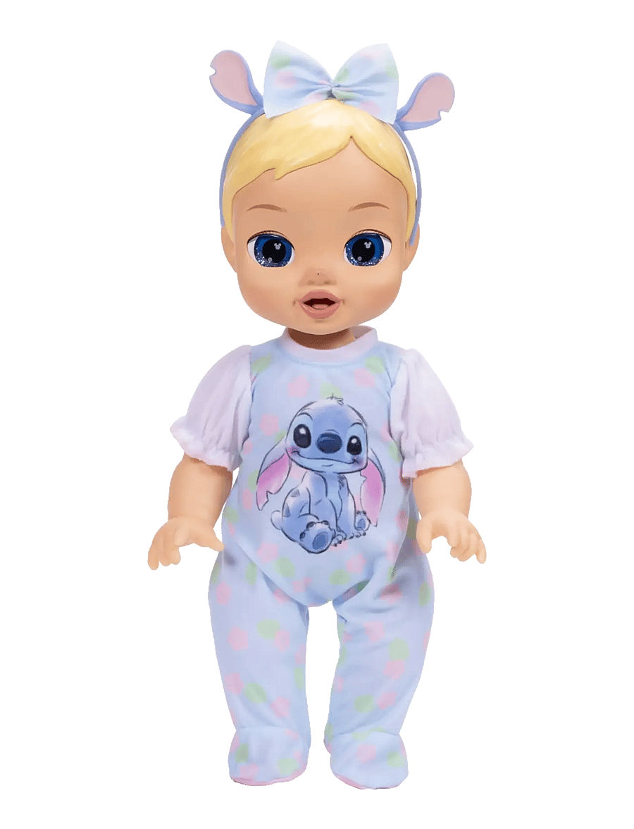 JAKKS - Disney Darlings - Deluxe Feature Doll : Stitch Caucasian (Blonde molded hair, blue-eyed) - puppen - multicoloured - 1