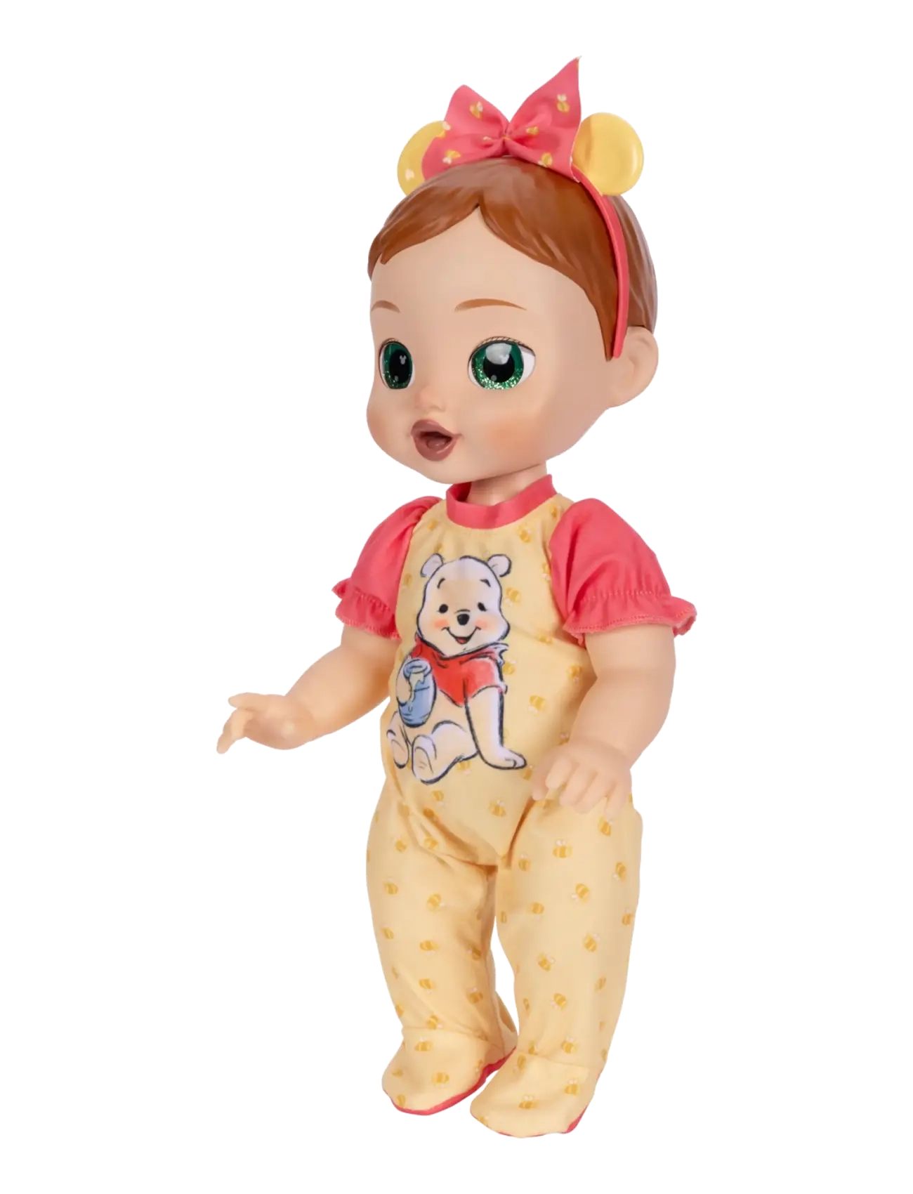 JAKKS - Disney Darlings - Deluxe Feature Doll : Pooh Caucasian (Auburn molded hair, green-eyed) - puppen - multicoloured - 1