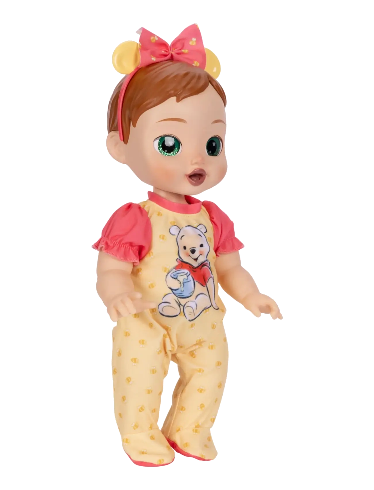 JAKKS - Disney Darlings - Deluxe Feature Doll : Pooh Caucasian (Auburn molded hair, green-eyed) - puppen - multicoloured - 2