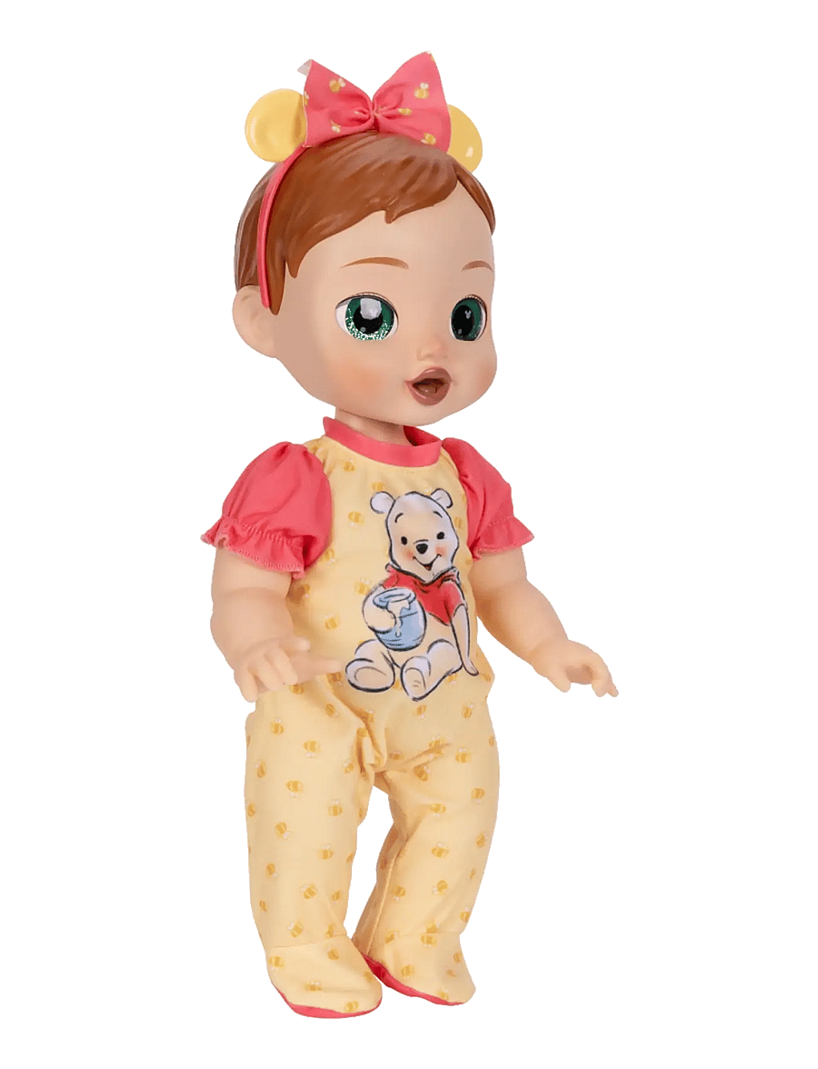 JAKKS - Disney Darlings - Deluxe Feature Doll : Pooh Caucasian (Auburn molded hair, green-eyed) - puppen - multicoloured - 2