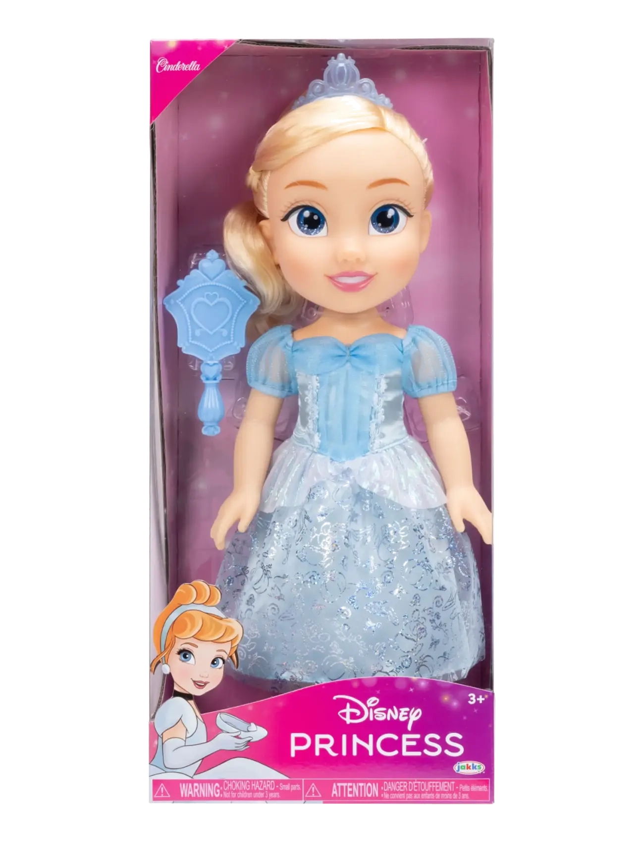 Princesses Disney Princess Core Large 38Cm. Cinderella Doll, Børn, Dolls, Blå, Str: 38 CM