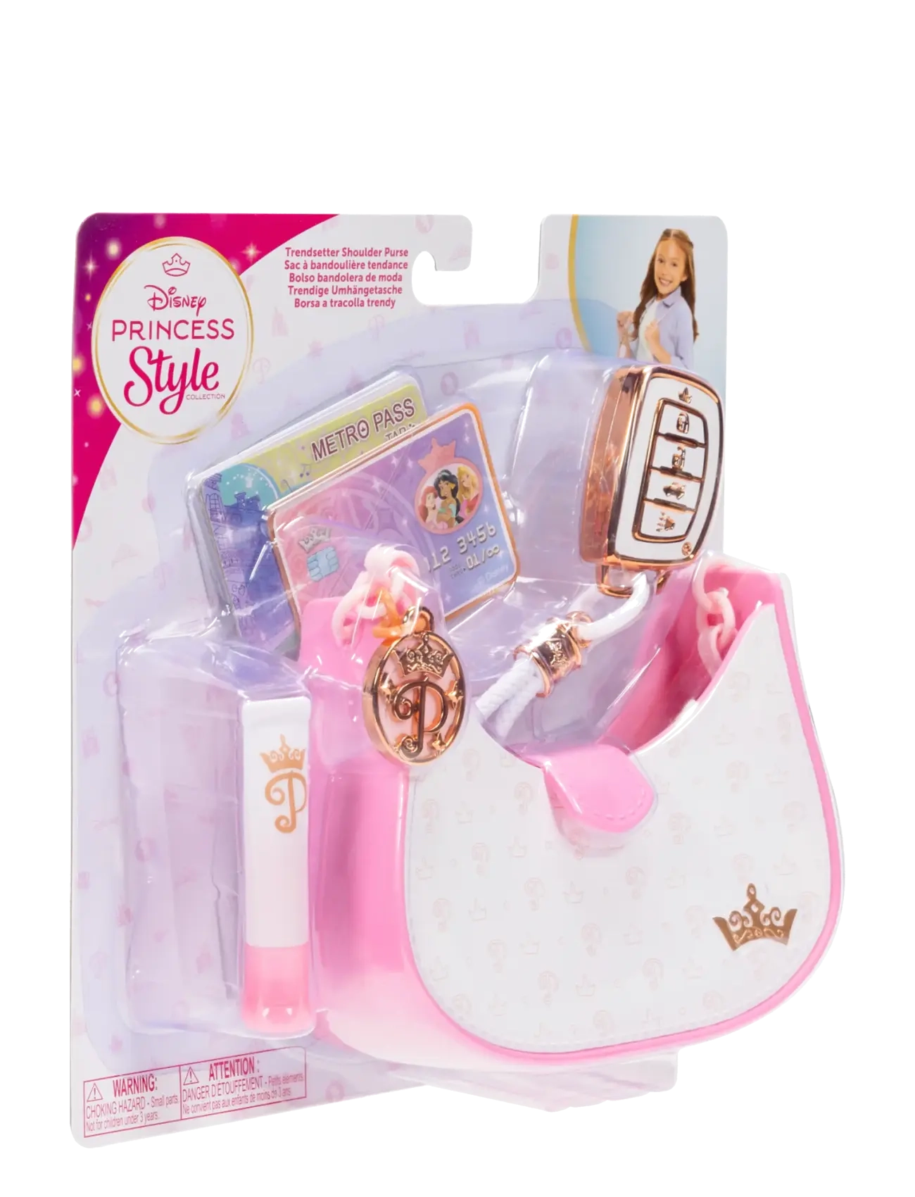 Prinzessinnen - Disney Princess Style Collection Trendsetter shoulder purse (no glasses) - multicoloured - 4