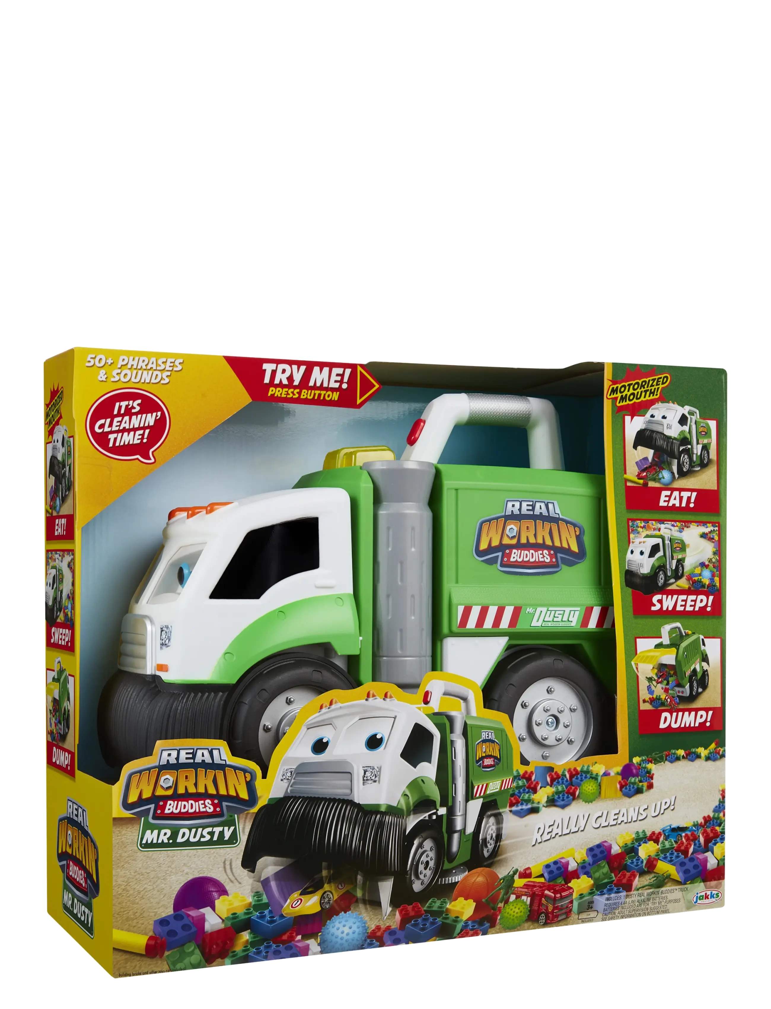 JAKKS - Real Working Buddies - Dusty - müllautos - multicoloured - 5