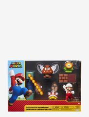 JAKKS - Nintendo Super Mario 2.5" Lava Castle Diorama - action-figurer - multi coloured - 6