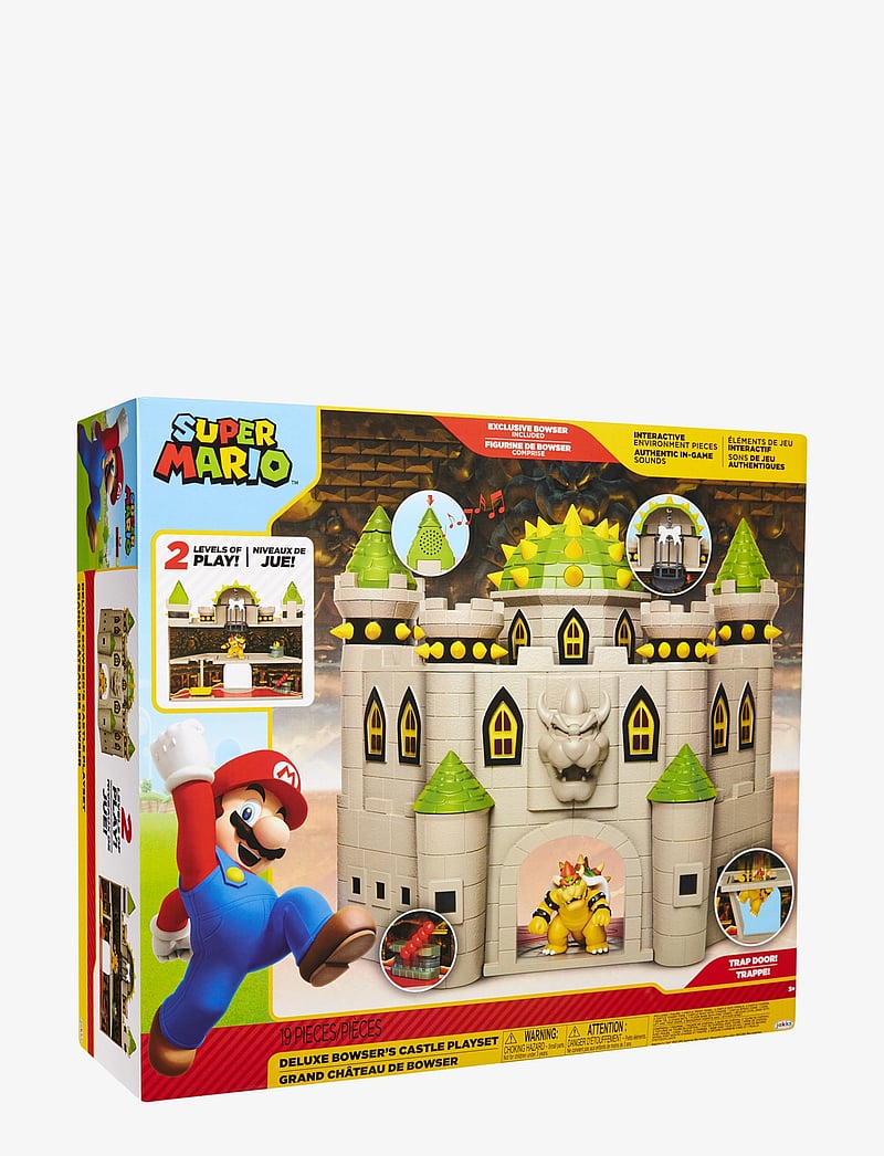 Castle Toy Super Mario Bros Deluxe Bowser Castle Playset JAKKS