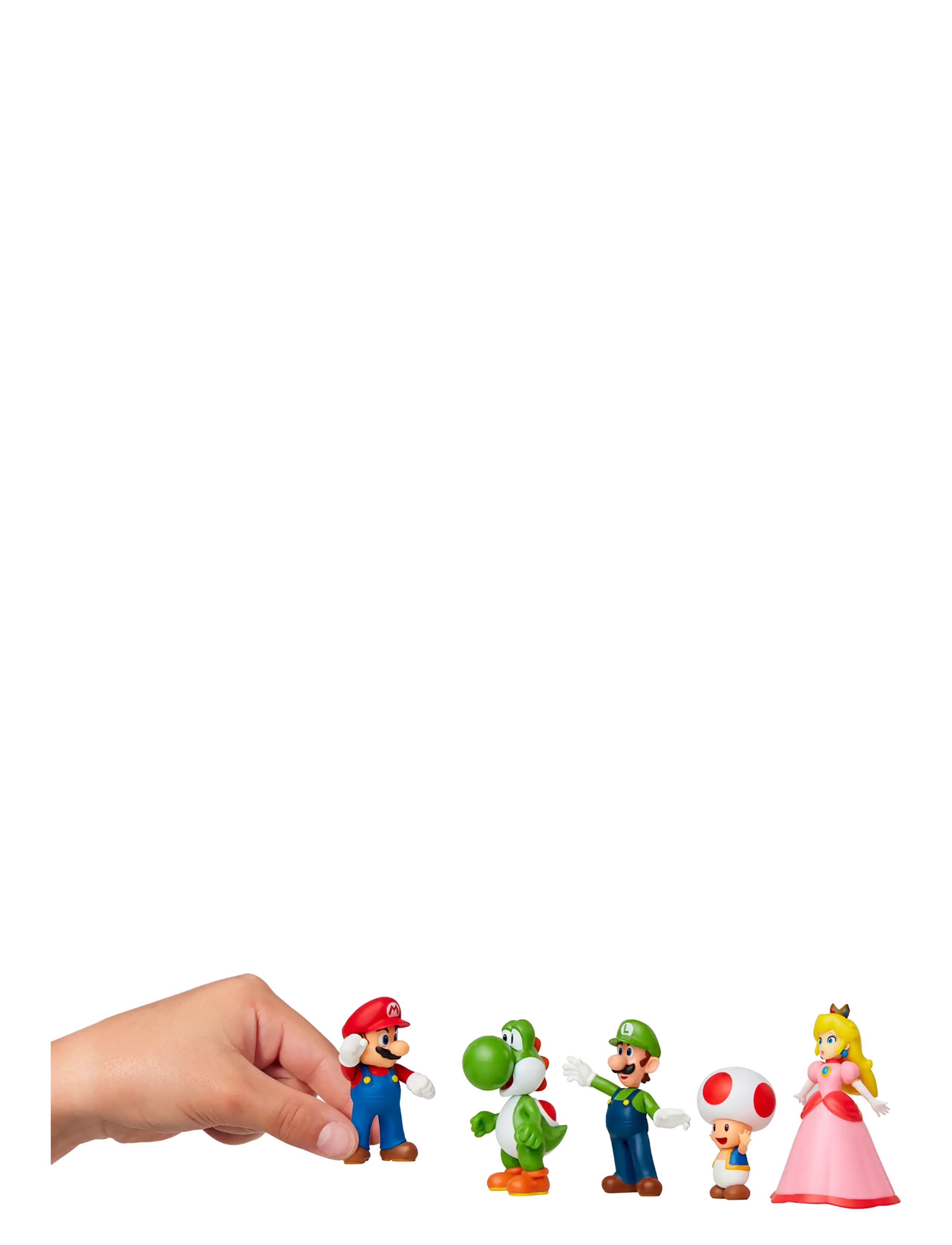 Super Mario Nintendo Mario & Friends- 2,5" Figurine 5-pack - Boxset Exclusive - JAKKS - BLUE / blue