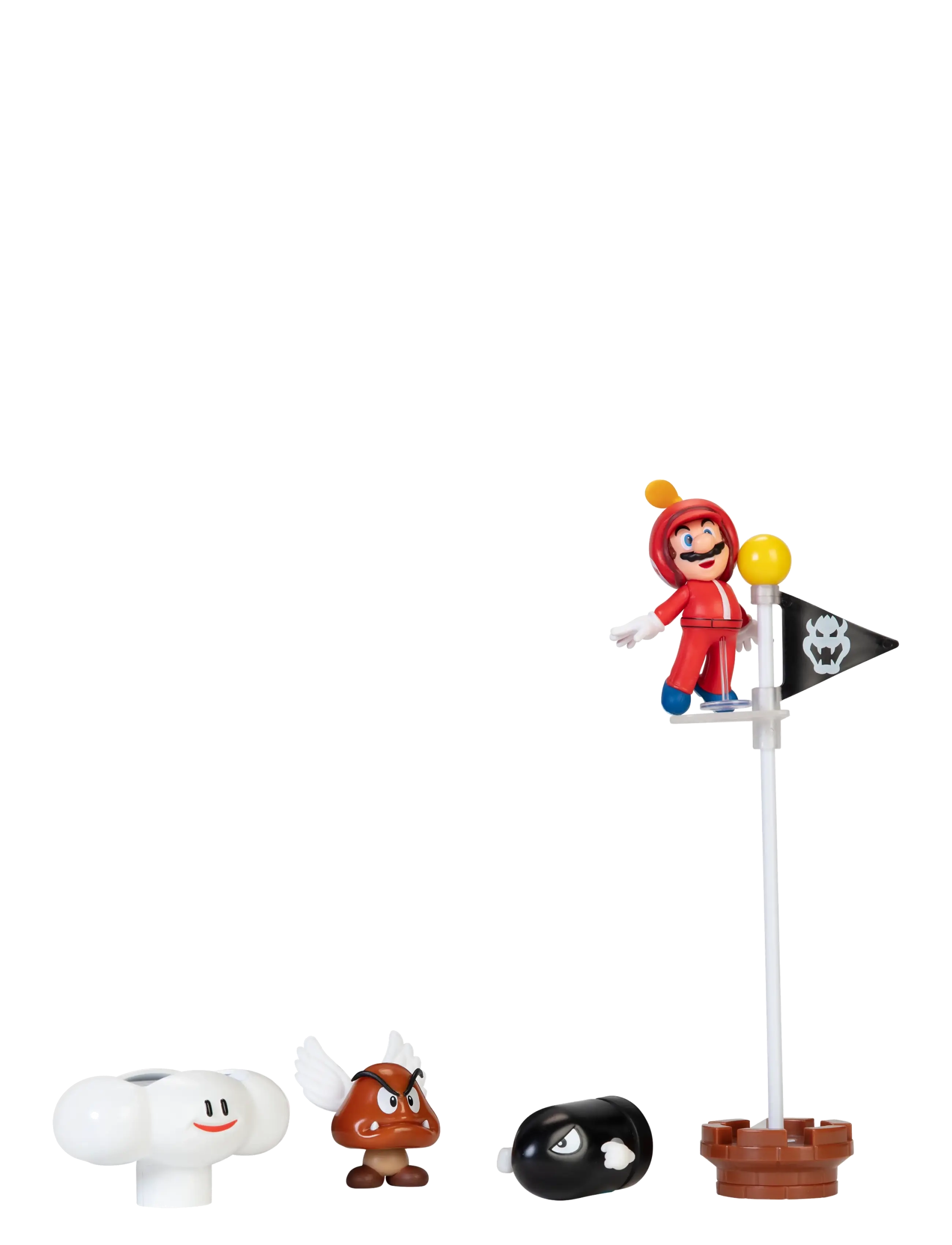Super Mario - Nintendo Super Mario 2.5" Cloud Diorama Set - action-figuren - multicoloured - 1