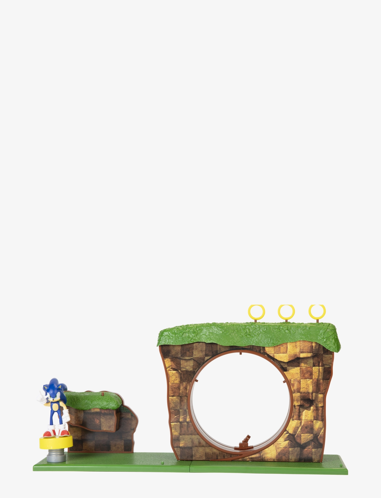 JAKKS Sonic - Grün Hill Zone Playset Patterned - One Size - Kinder