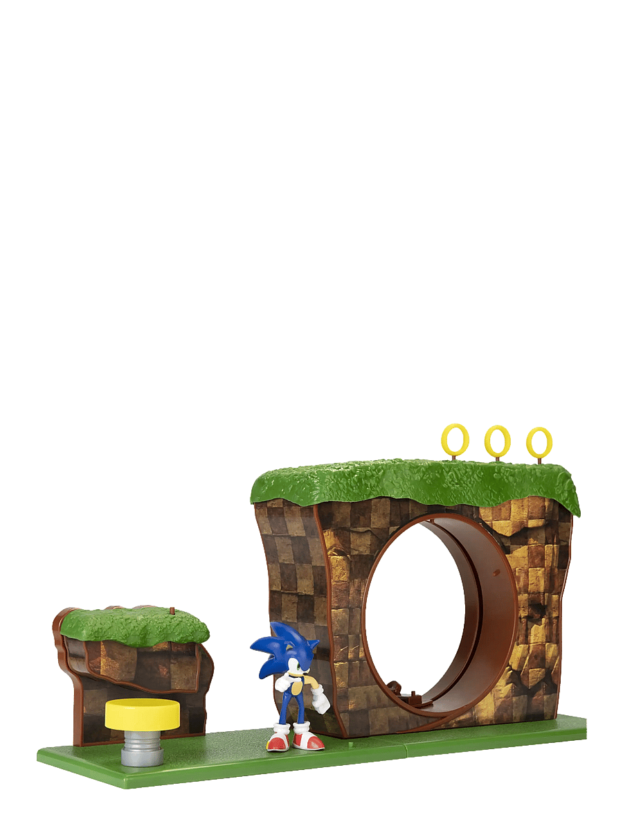 Sonic - Sonic - Green Hill Zone Playset - lekset - multicoloured - 1