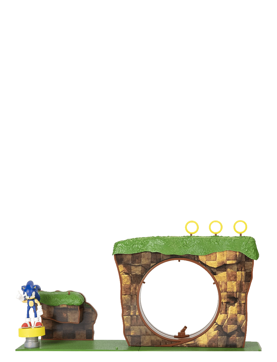 Sonic - Sonic - Green Hill Zone Playset - lekset - multicoloured - 3