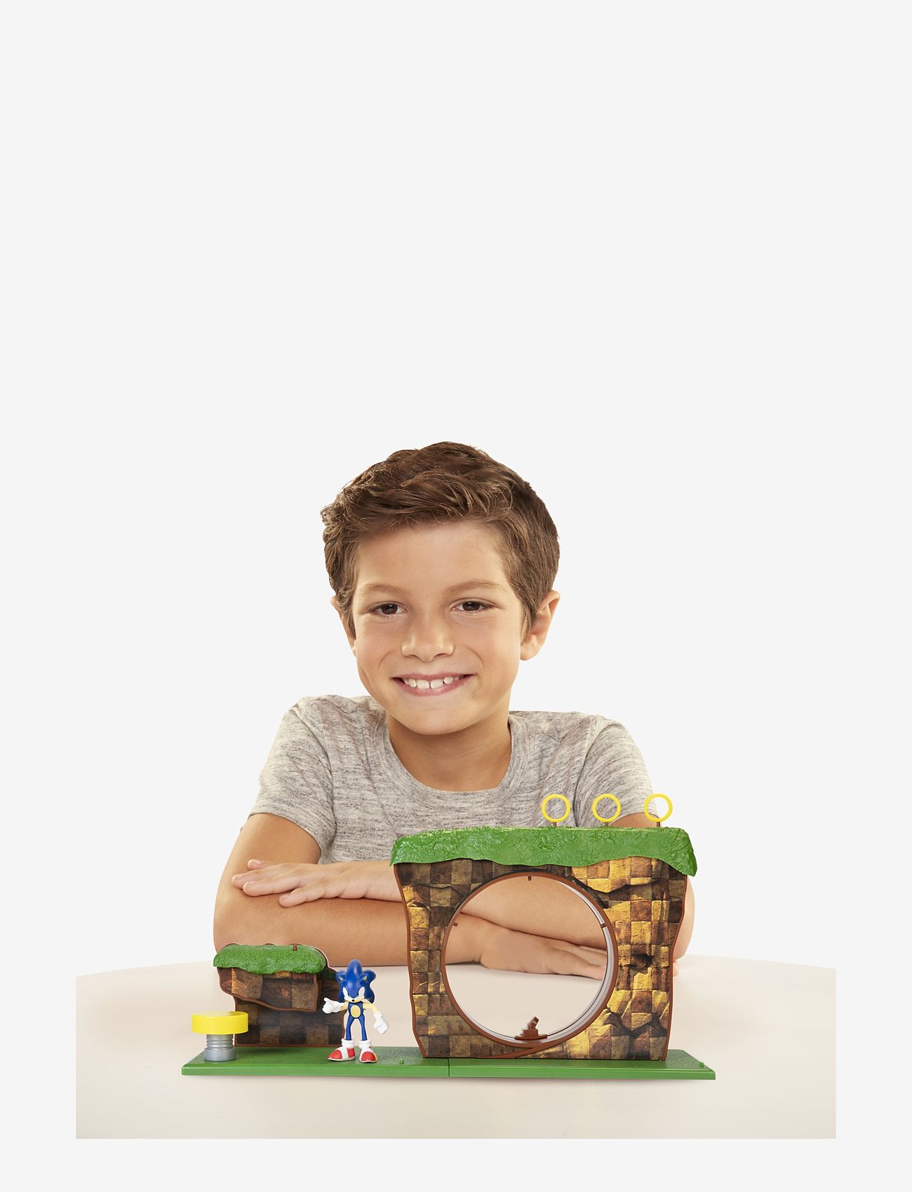 Sonic - Sonic - Green Hill Zone Playset - play sets - multicoloured - 2