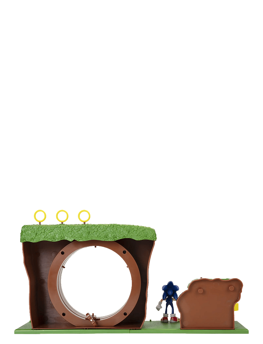 Sonic - Sonic - Green Hill Zone Playset - lekset - multicoloured - 4