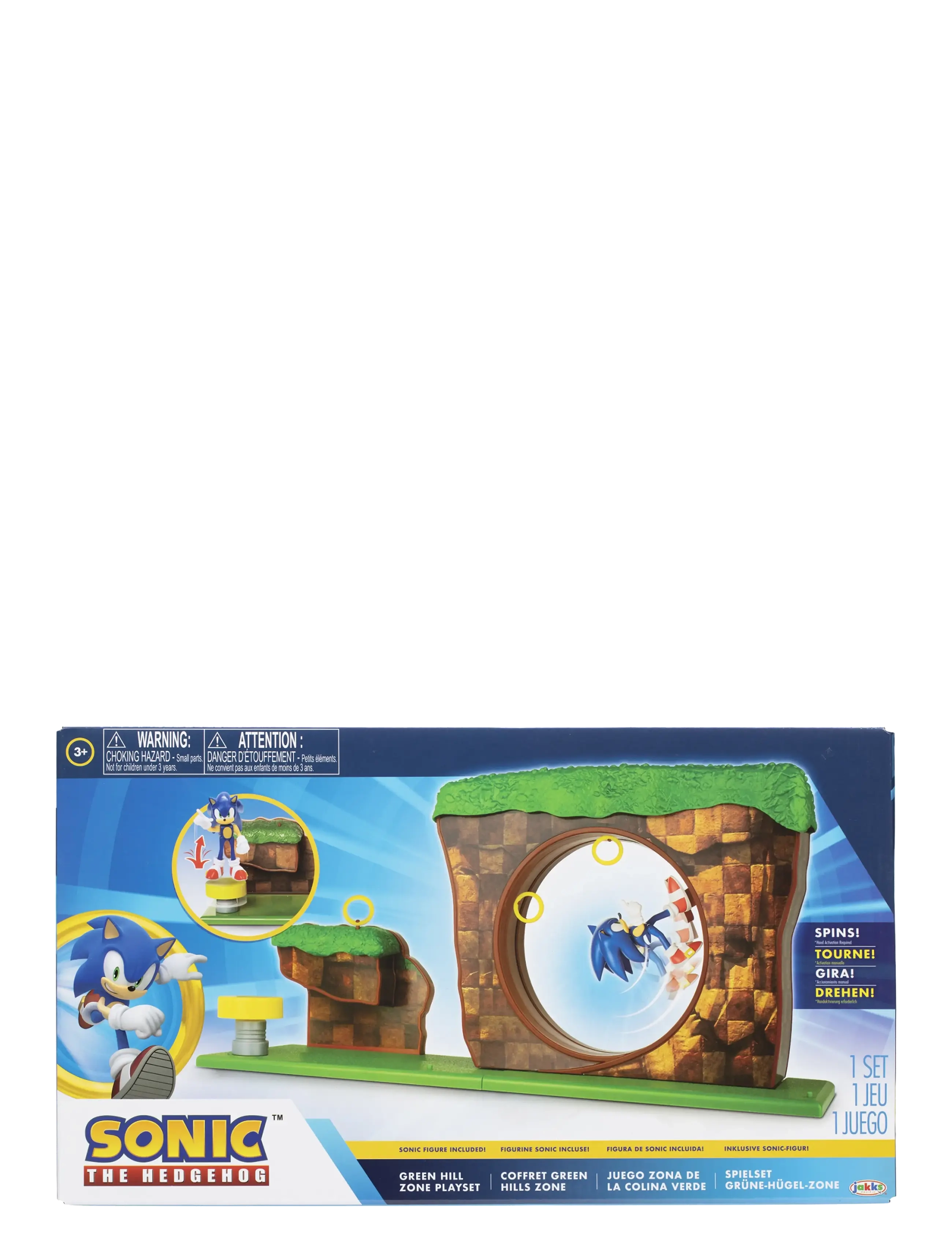 JAKKS - Sonic - Green Hill Zone Playset - spiel-sets - multicoloured - 5