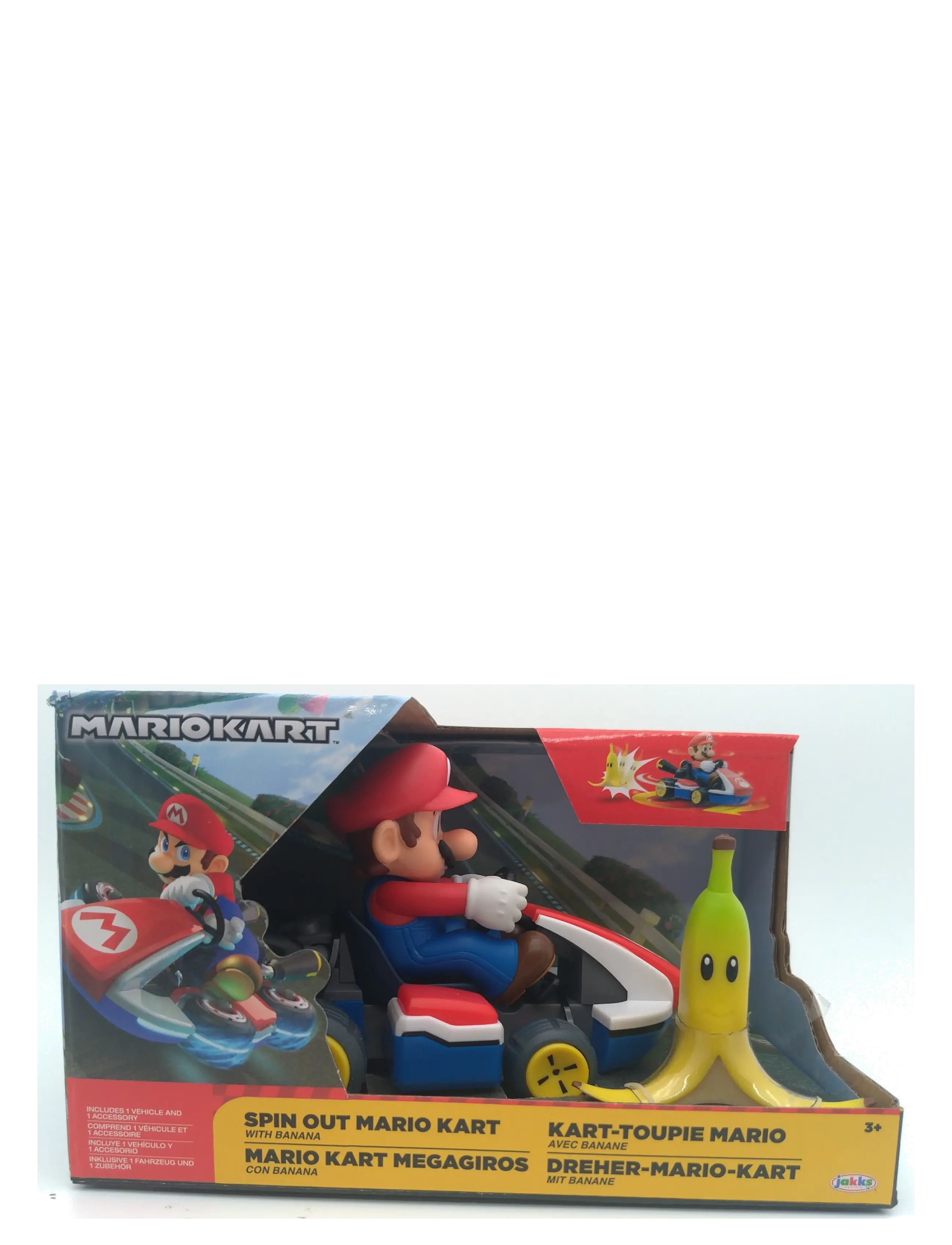 Super Mario Nintendo 2.5" Spin Out Mario Kart - Mario - Leksaker - BLUE / blue