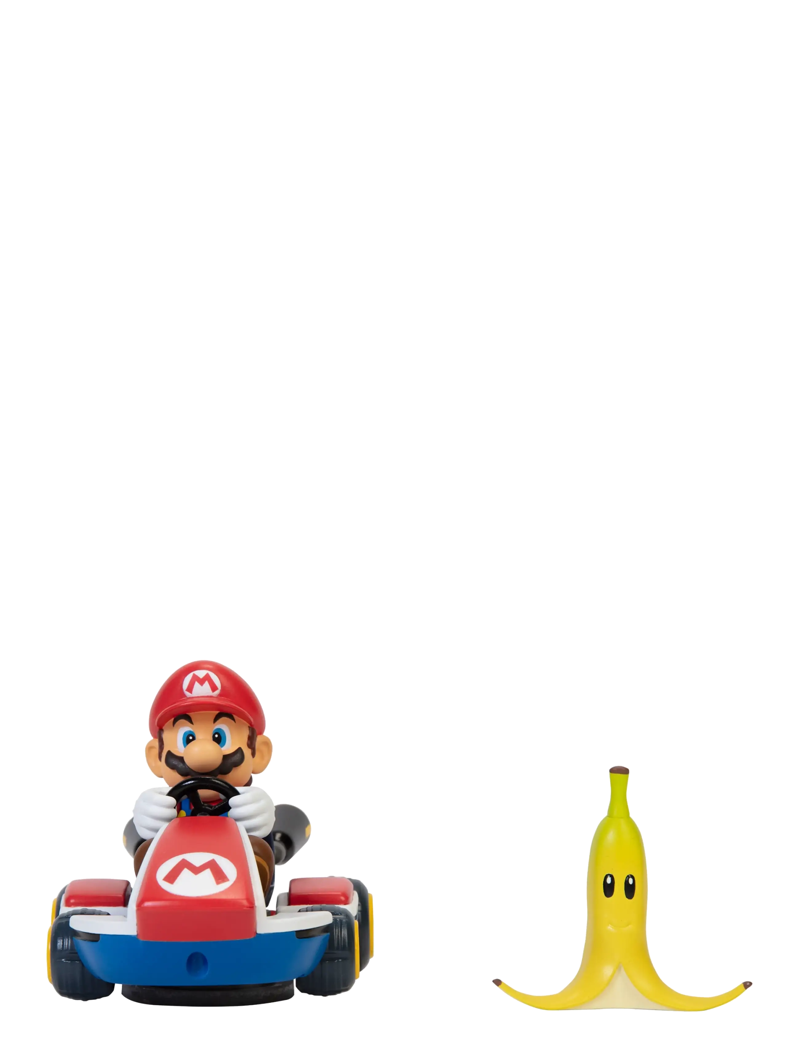 Super Mario - Nintendo 2.5" Spin Out Mario Kart - Mario - actionfigurer - blue - 3