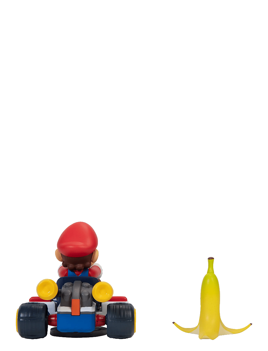 Super Mario - Nintendo 2.5" Spin Out Mario Kart - Mario - actionfigurer - blue - 5