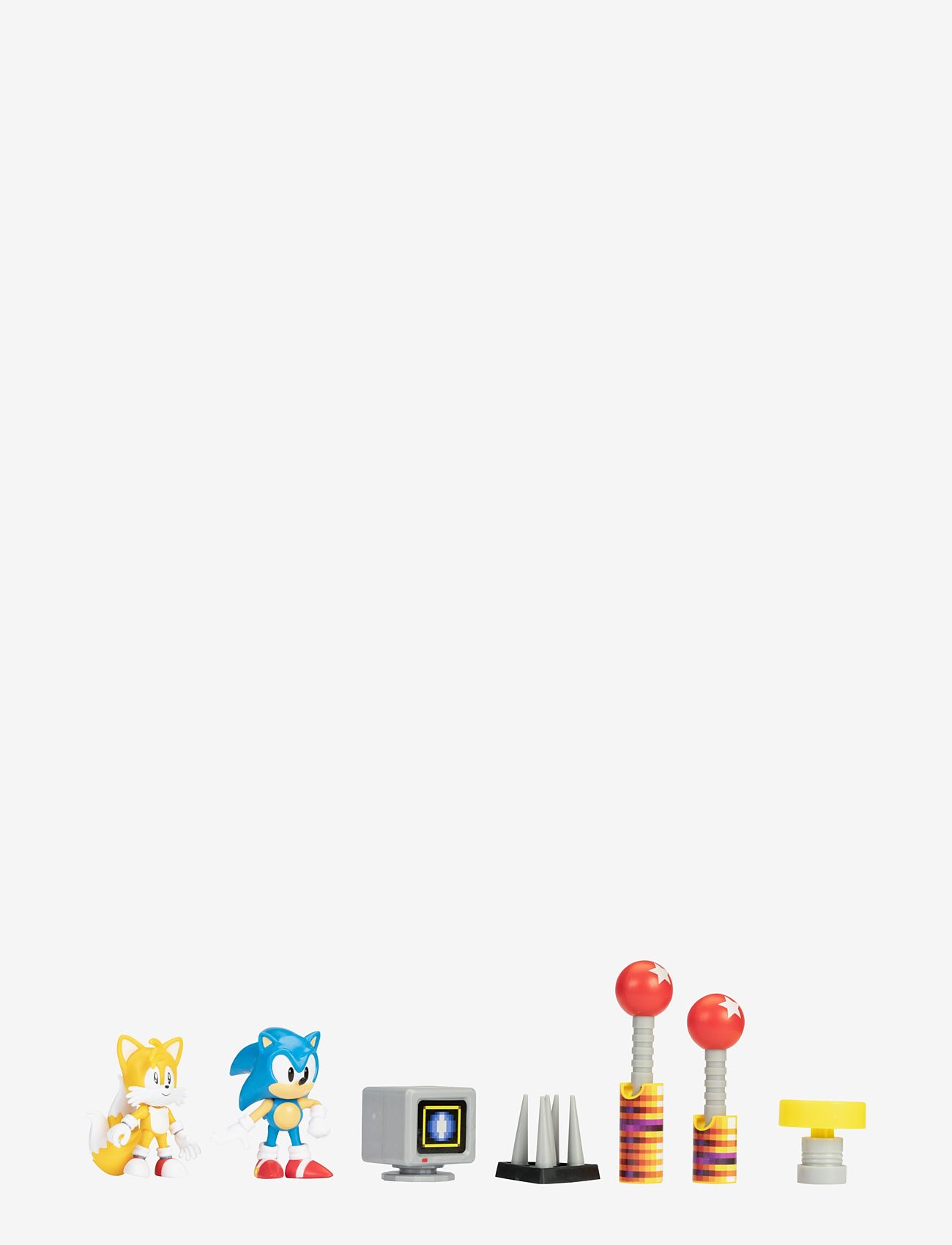 Sonic - Sonic 6cm Figure Diorama Set - action figures - multi coloured - 1